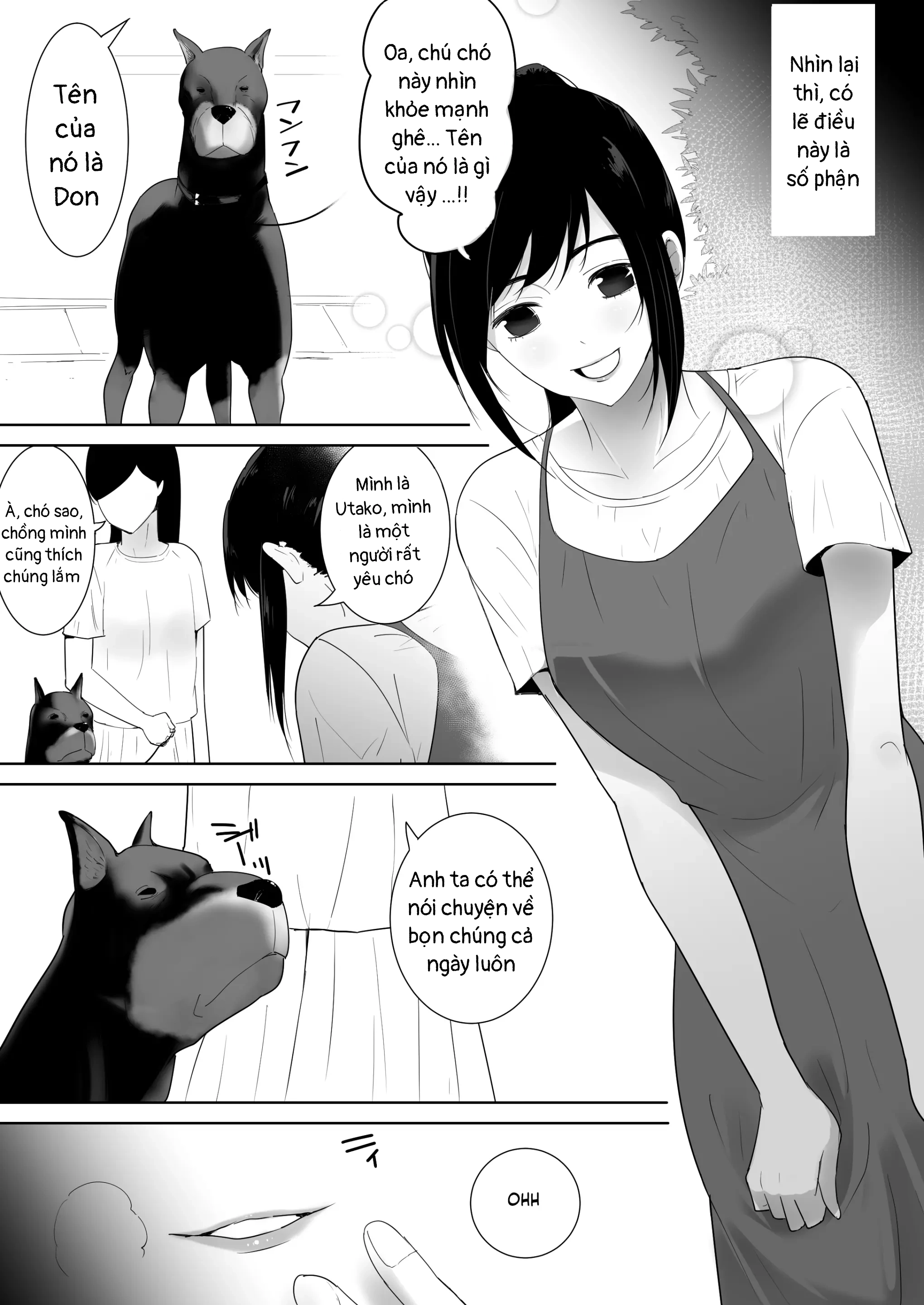 HentaiVN.net - Ảnh 3 - A DOG Came TO MY HOUSE 2 - 1