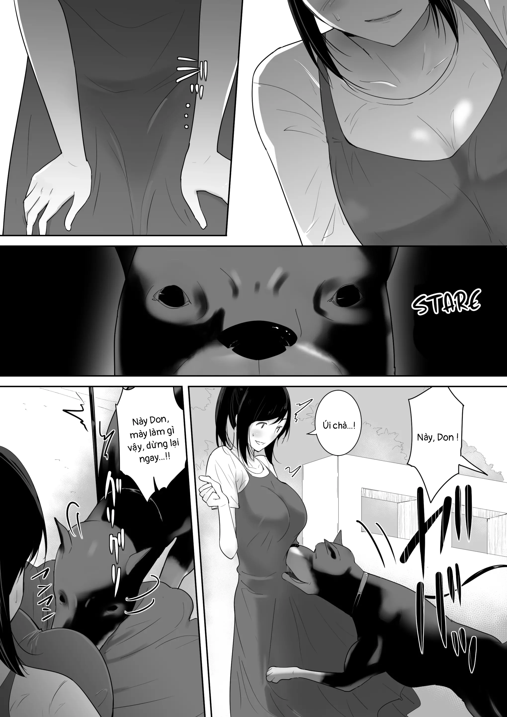 HentaiVN.net - Ảnh 4 - A DOG Came TO MY HOUSE 2 - 1