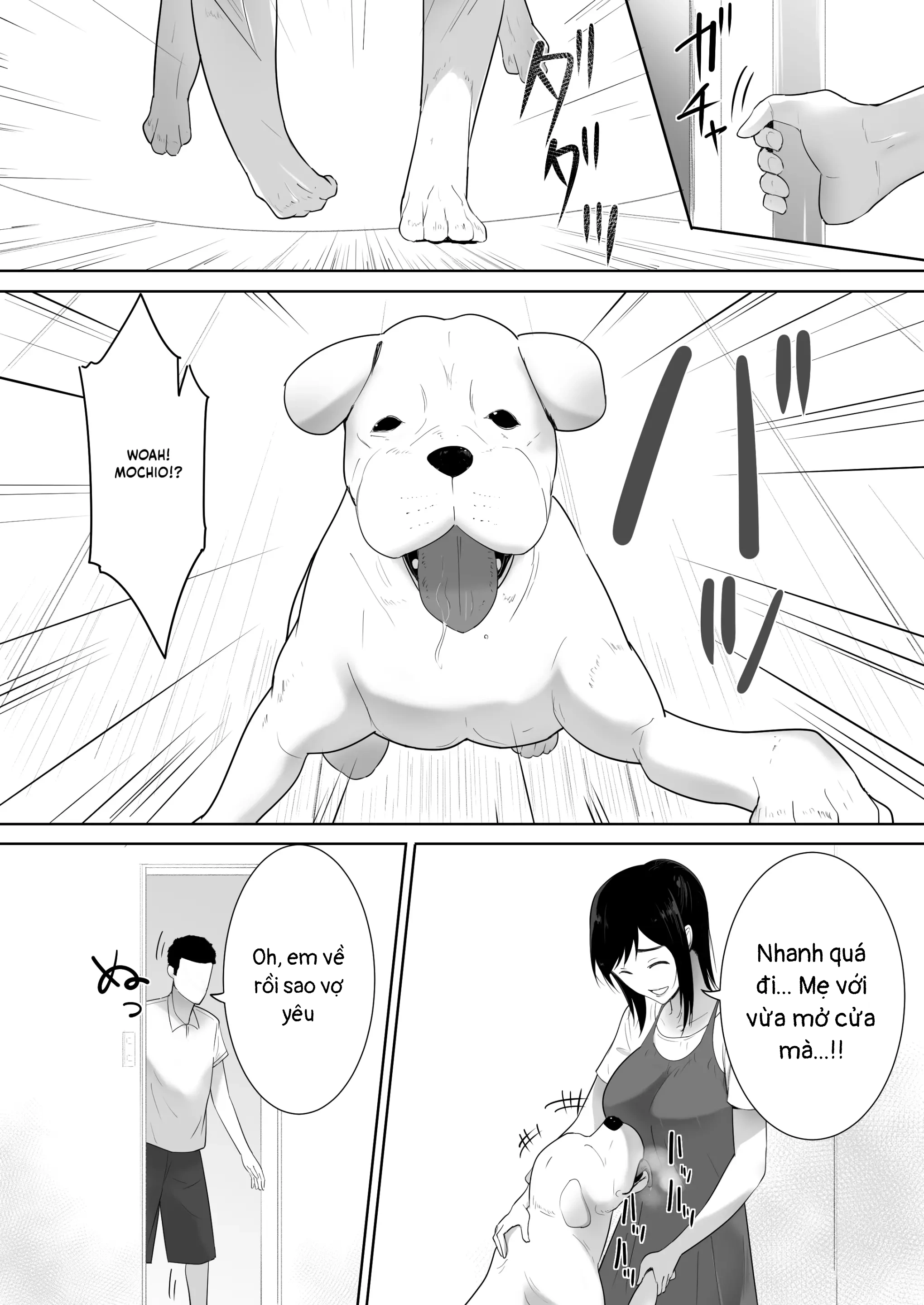 HentaiVN.net - Ảnh 6 - A DOG Came TO MY HOUSE 2 - 1