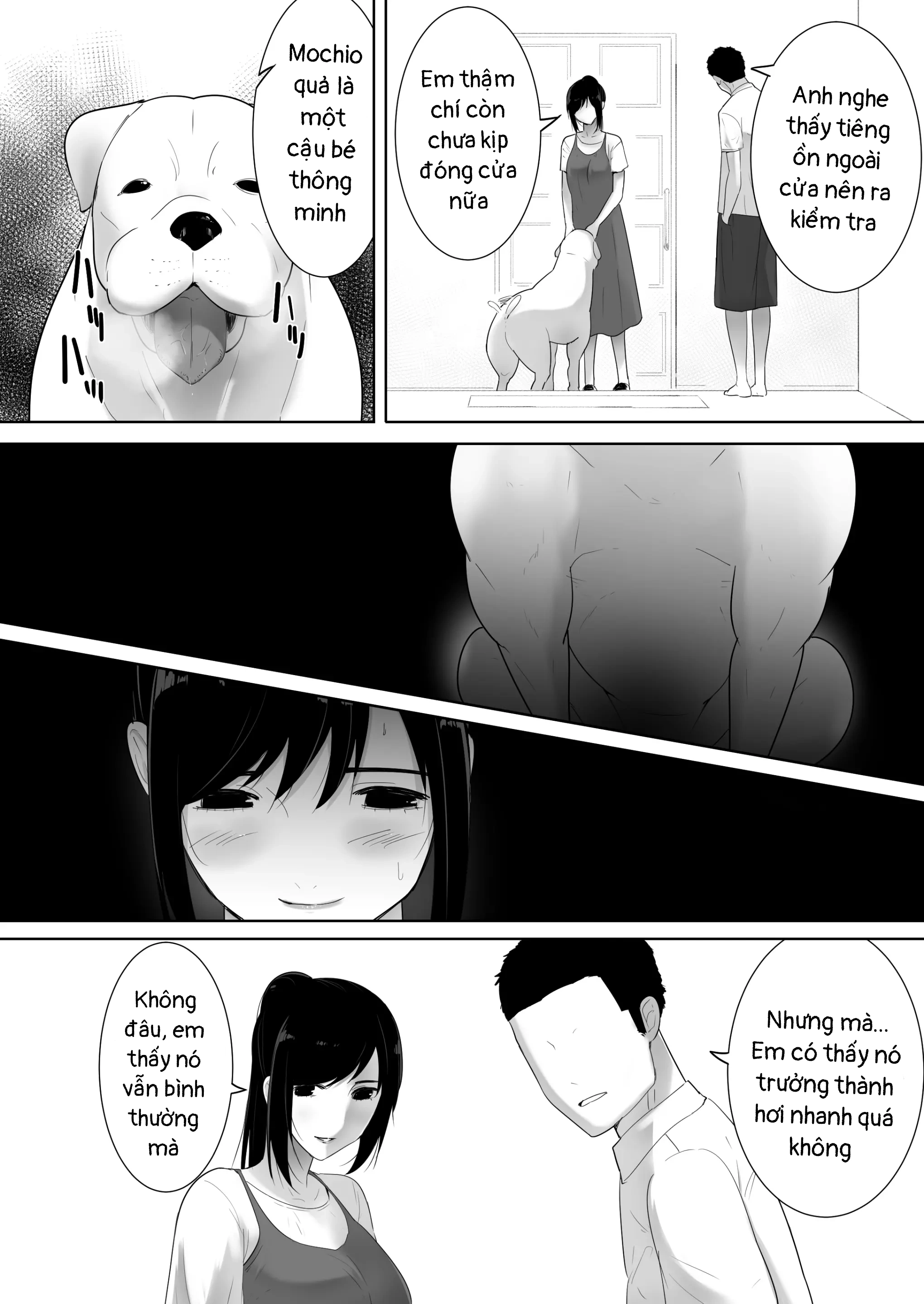 HentaiVN.net - Ảnh 7 - A DOG Came TO MY HOUSE 2 - 1