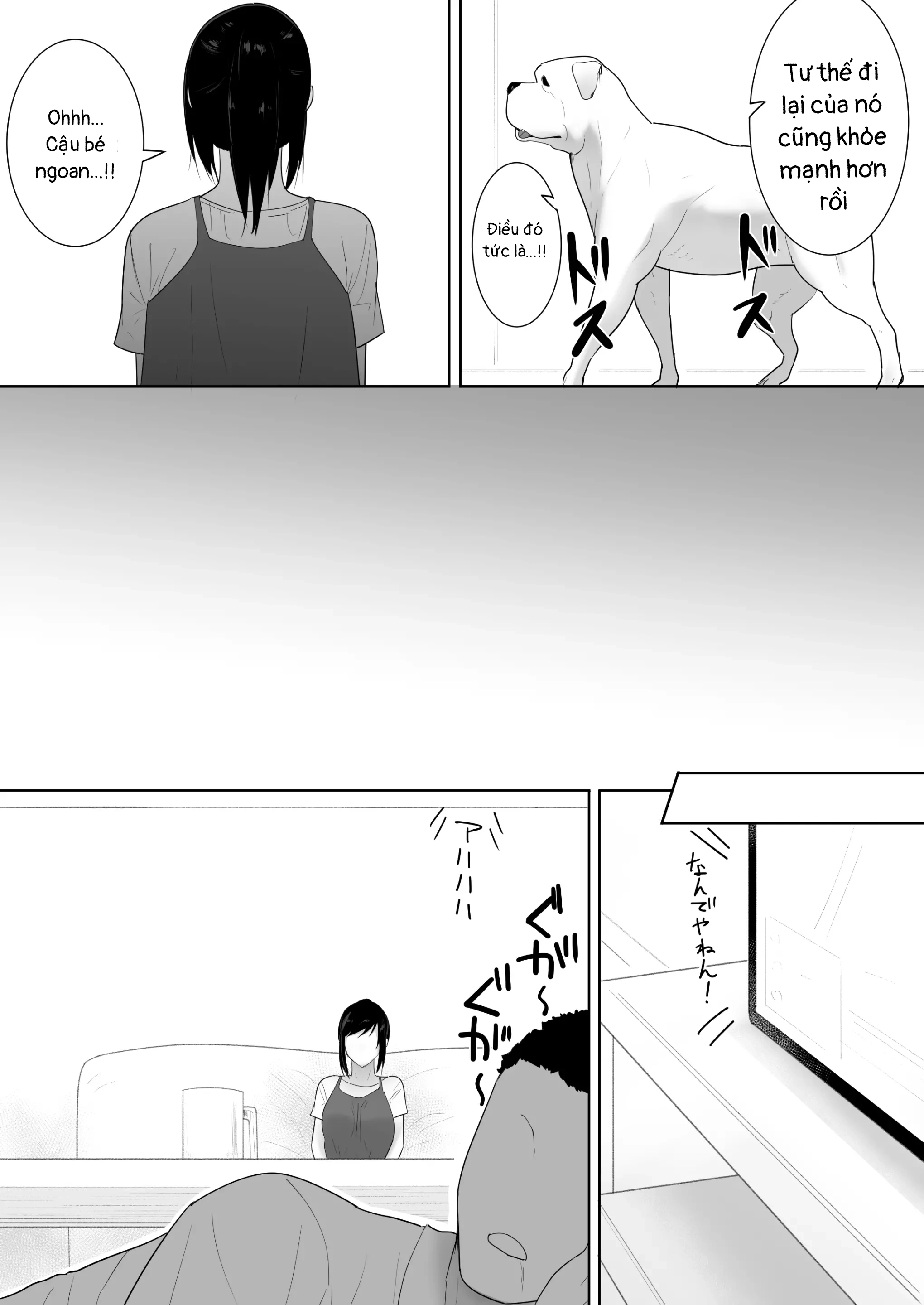 HentaiVN.net - Ảnh 8 - A DOG Came TO MY HOUSE 2 - 1