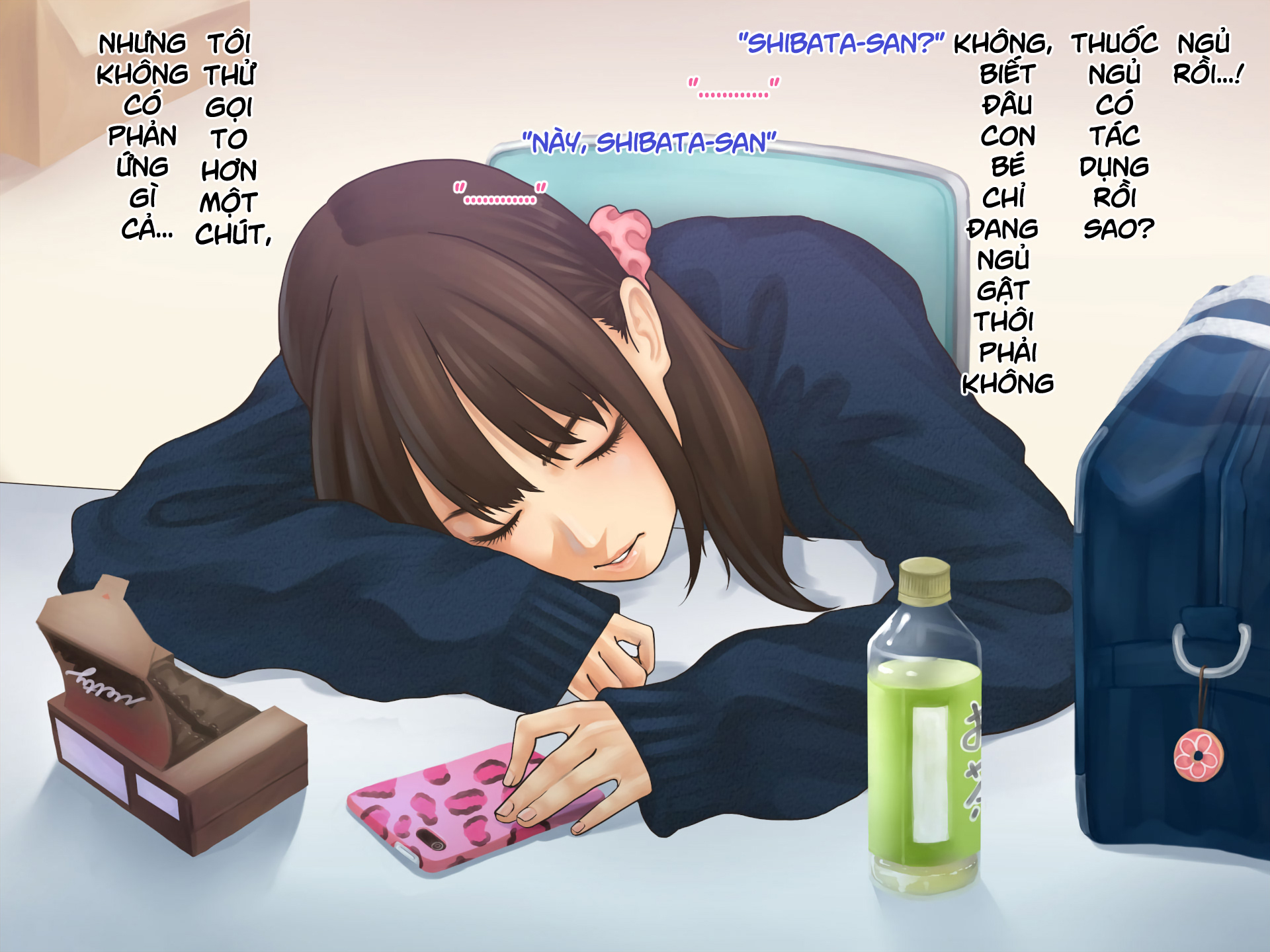 HentaiVN.net - Ảnh 6 - Bỏ thuốc con nữ sinh rồi xâm hại - ART CG