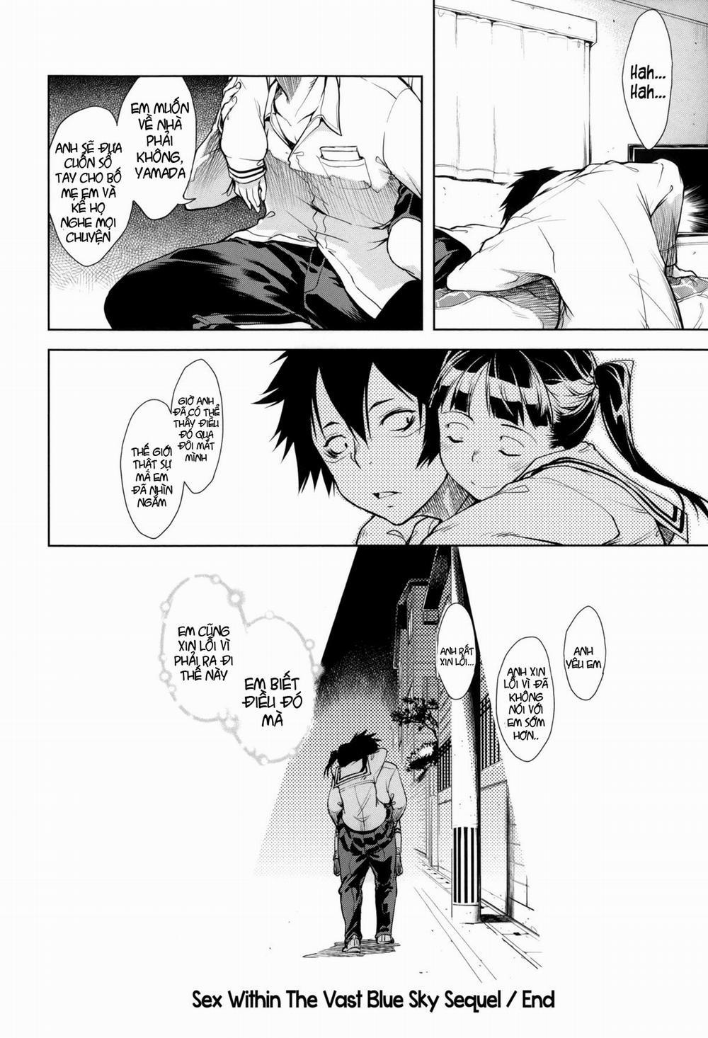 HentaiVN.net - Ảnh 53 - Kono Hiroi Aozora no Naka de [SEX within the vast blue sky sequel] - Oneshot