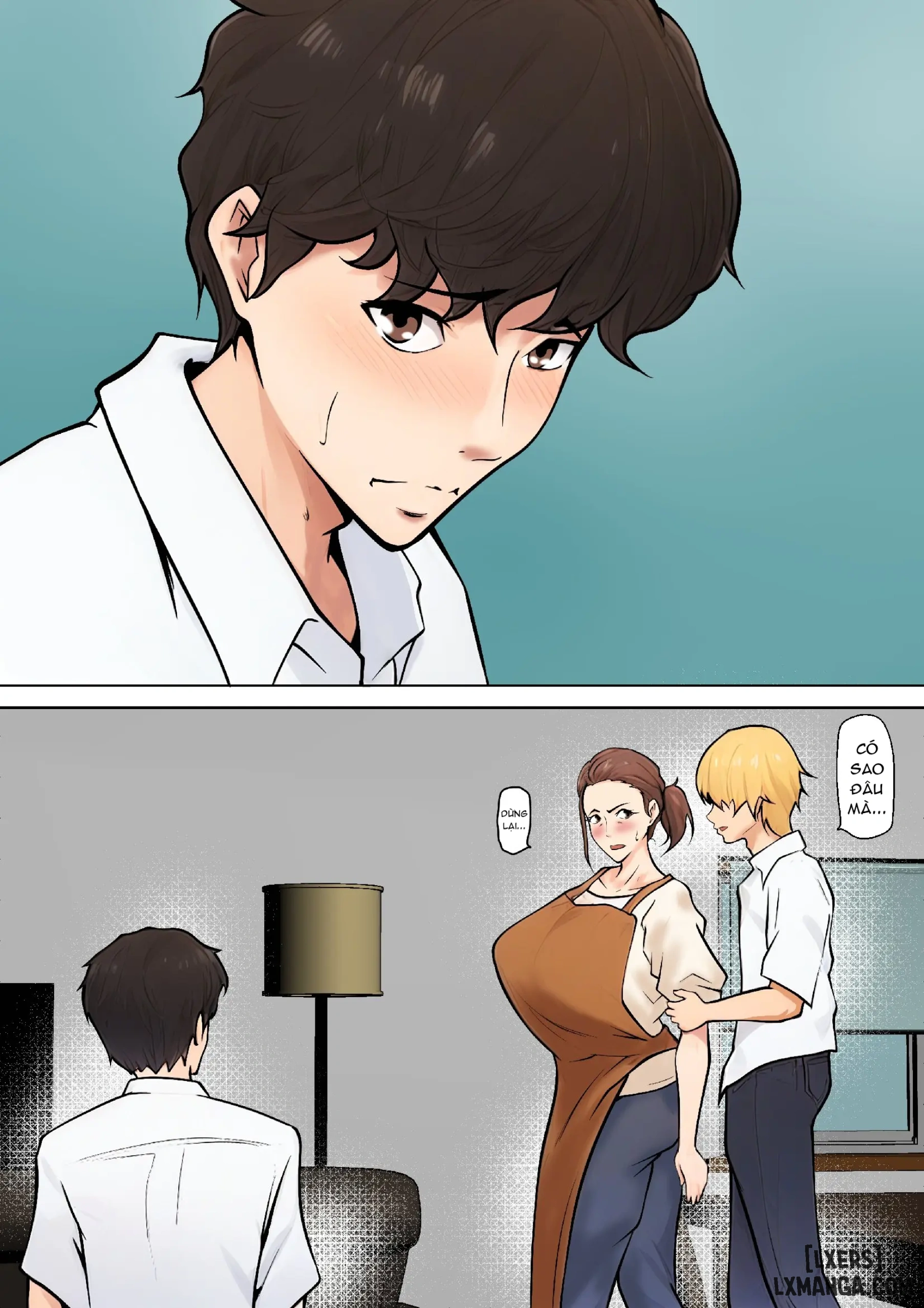 HentaiVN.net - Ảnh 13 - Musuko no Tomodachi to no Giji Renai - Chapter 1