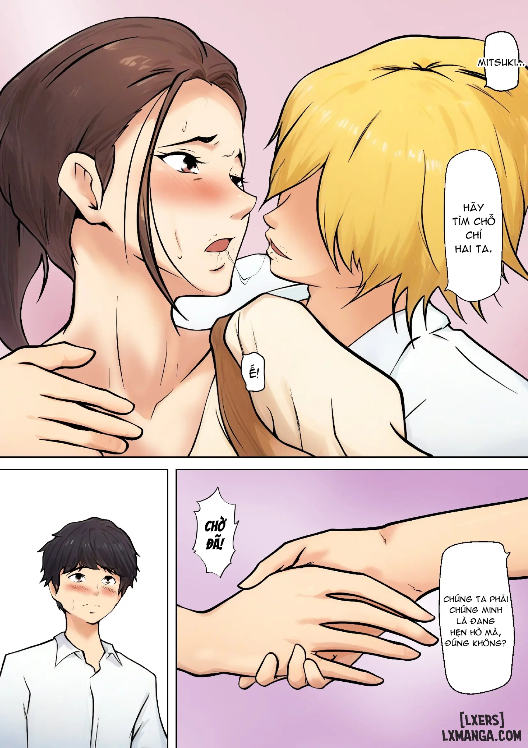 HentaiVN.net - Ảnh 17 - Musuko no Tomodachi to no Giji Renai - Chapter 1