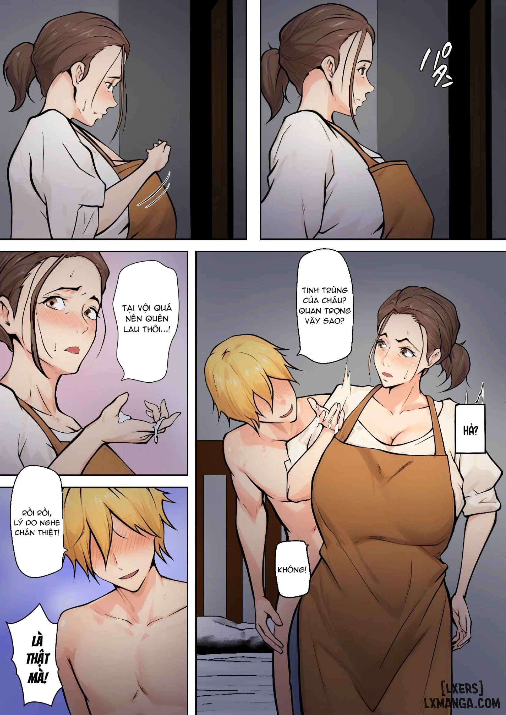 HentaiVN.net - Ảnh 26 - Musuko no Tomodachi to no Giji Renai - Chapter 1