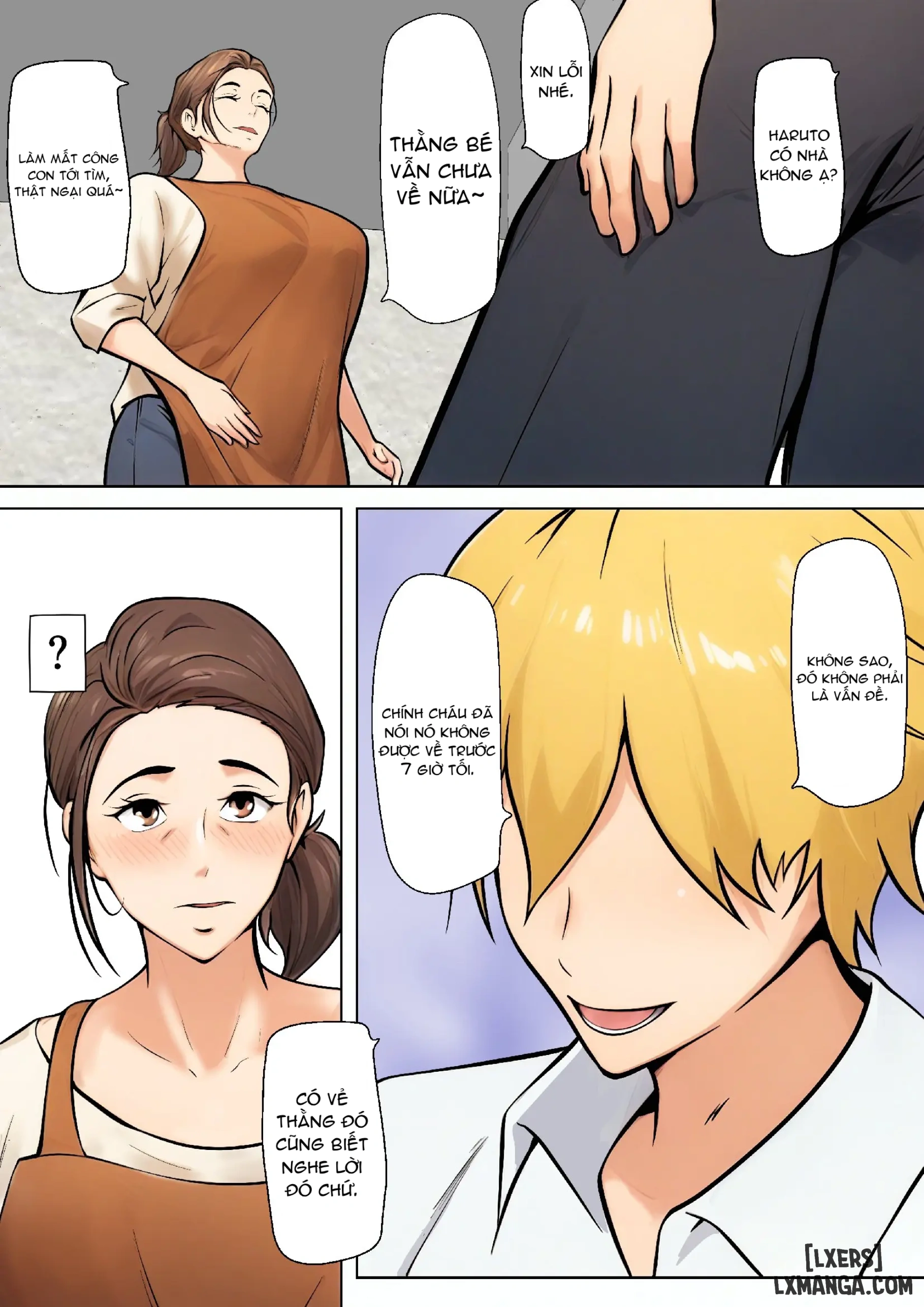 HentaiVN.net - Ảnh 4 - Musuko no Tomodachi to no Giji Renai - Chapter 1