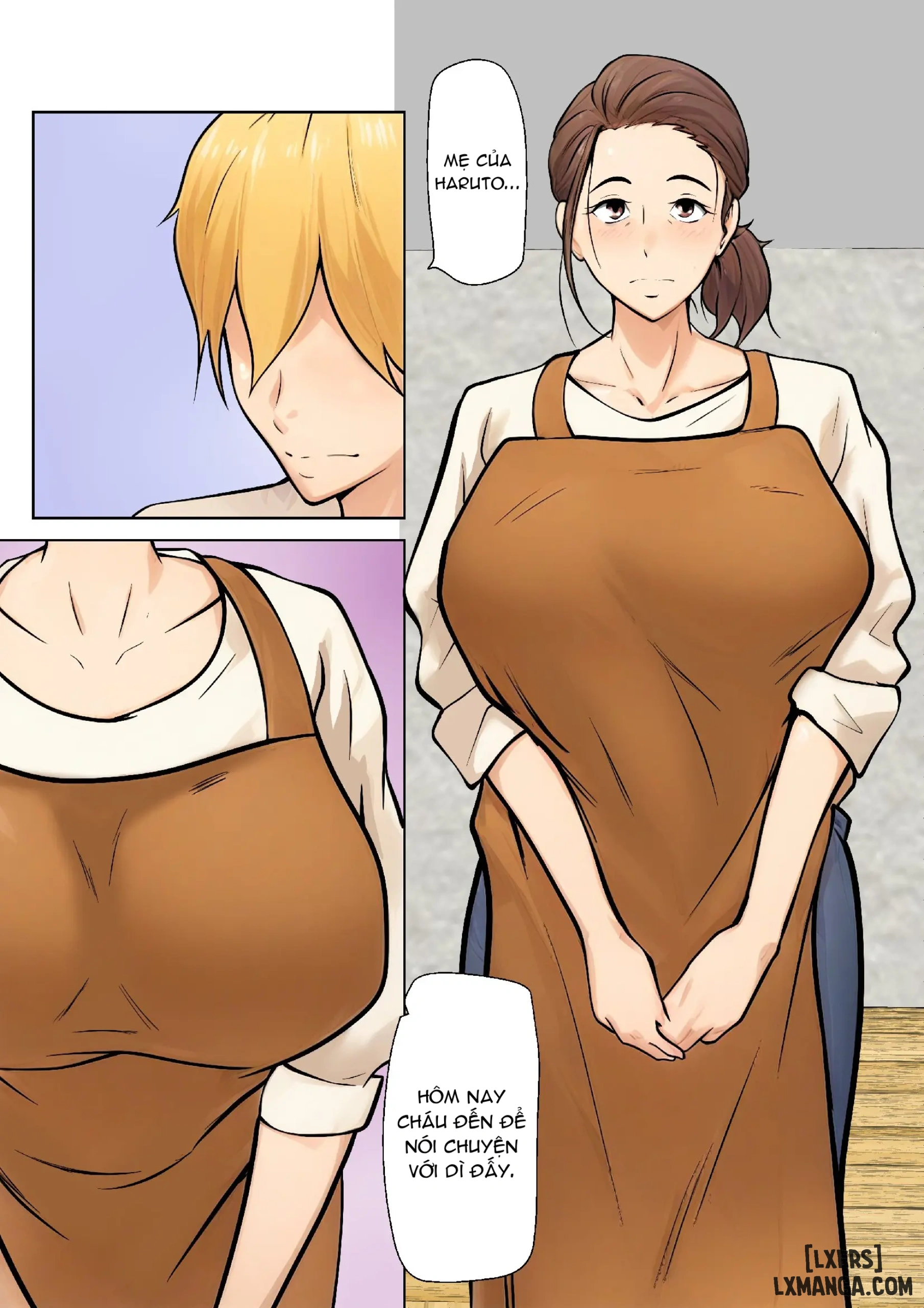 HentaiVN.net - Ảnh 5 - Musuko no Tomodachi to no Giji Renai - Chapter 1