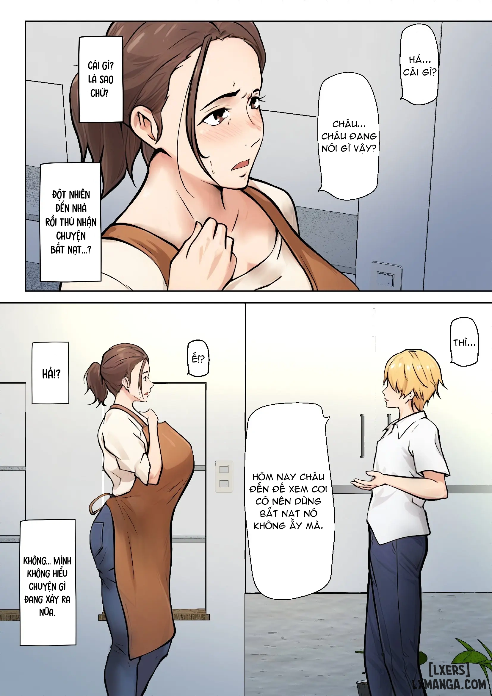 HentaiVN.net - Ảnh 7 - Musuko no Tomodachi to no Giji Renai - Chapter 1