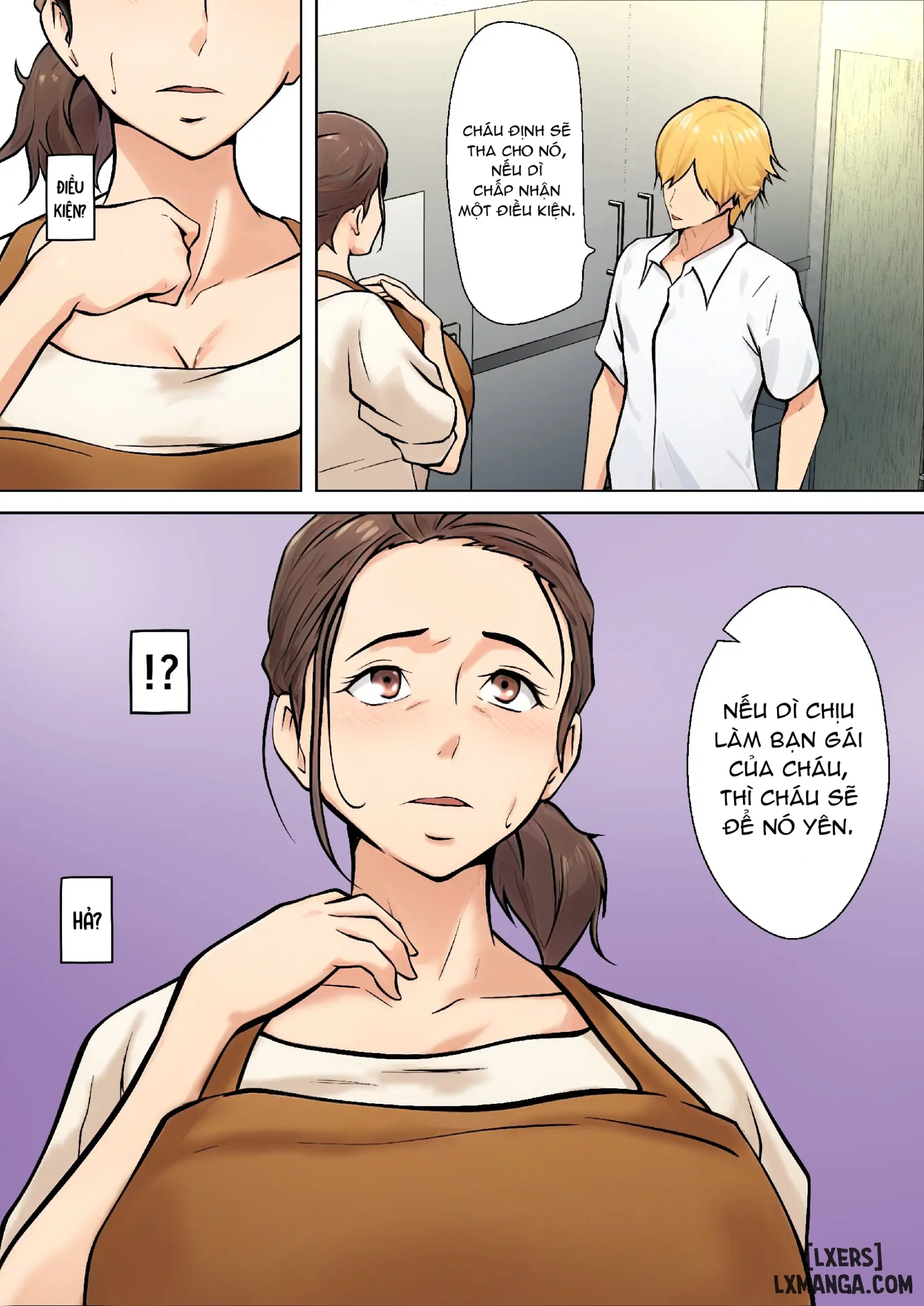 HentaiVN.net - Ảnh 8 - Musuko no Tomodachi to no Giji Renai - Chapter 1