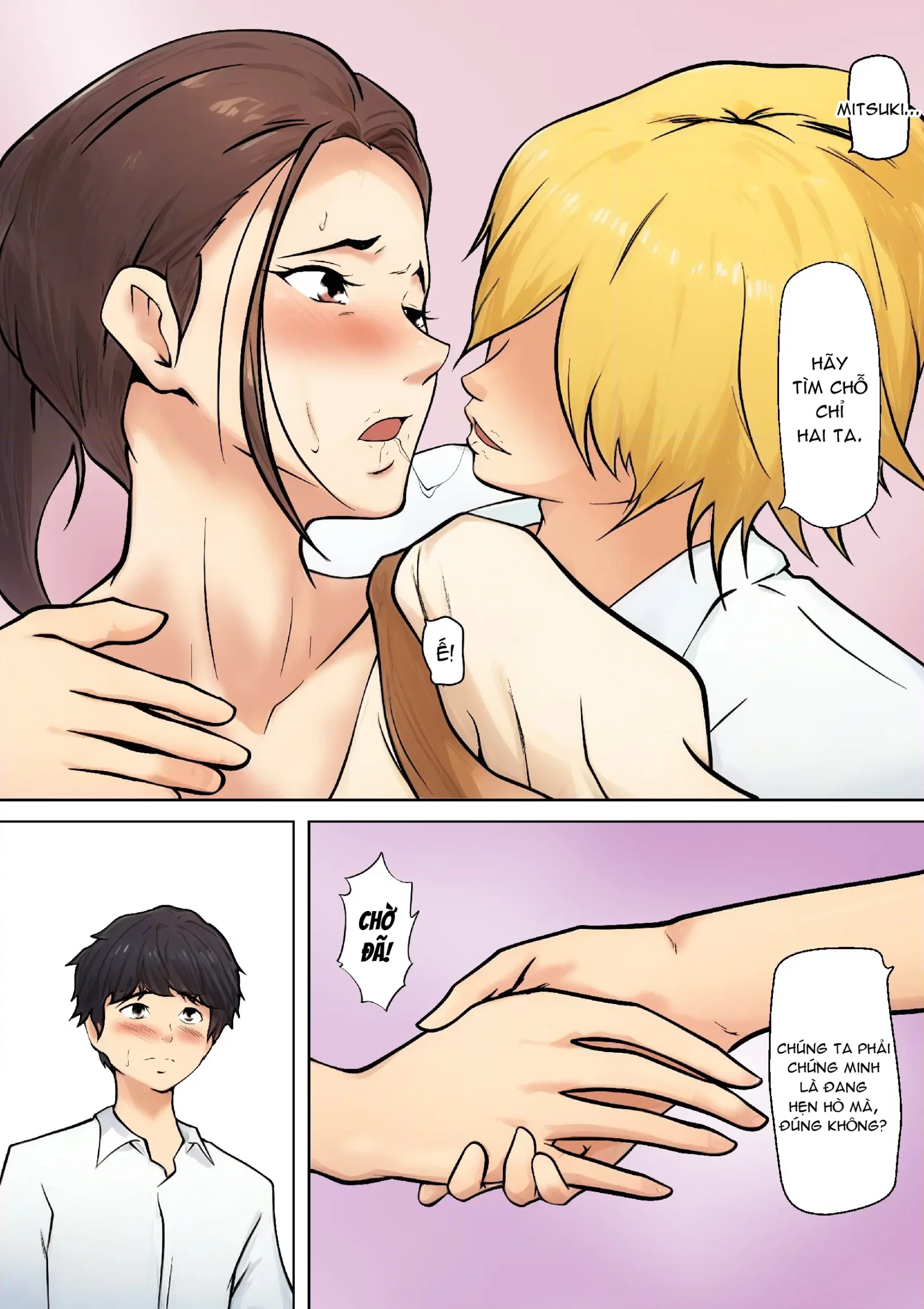 HentaiVN.net - Ảnh 19 - Musuko no Tomodachi to no Giji Renai - Oneshot