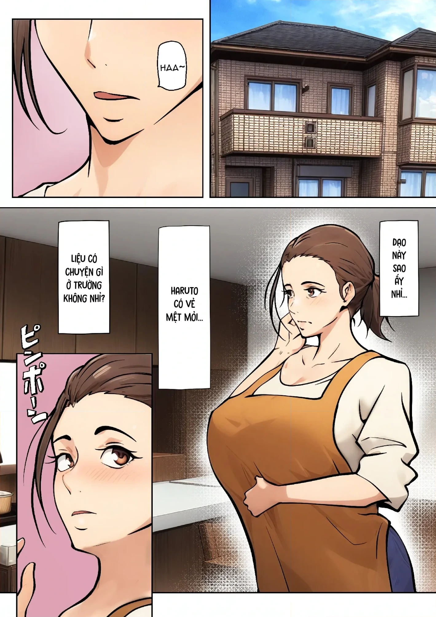 HentaiVN.net - Ảnh 3 - Musuko no Tomodachi to no Giji Renai - Oneshot
