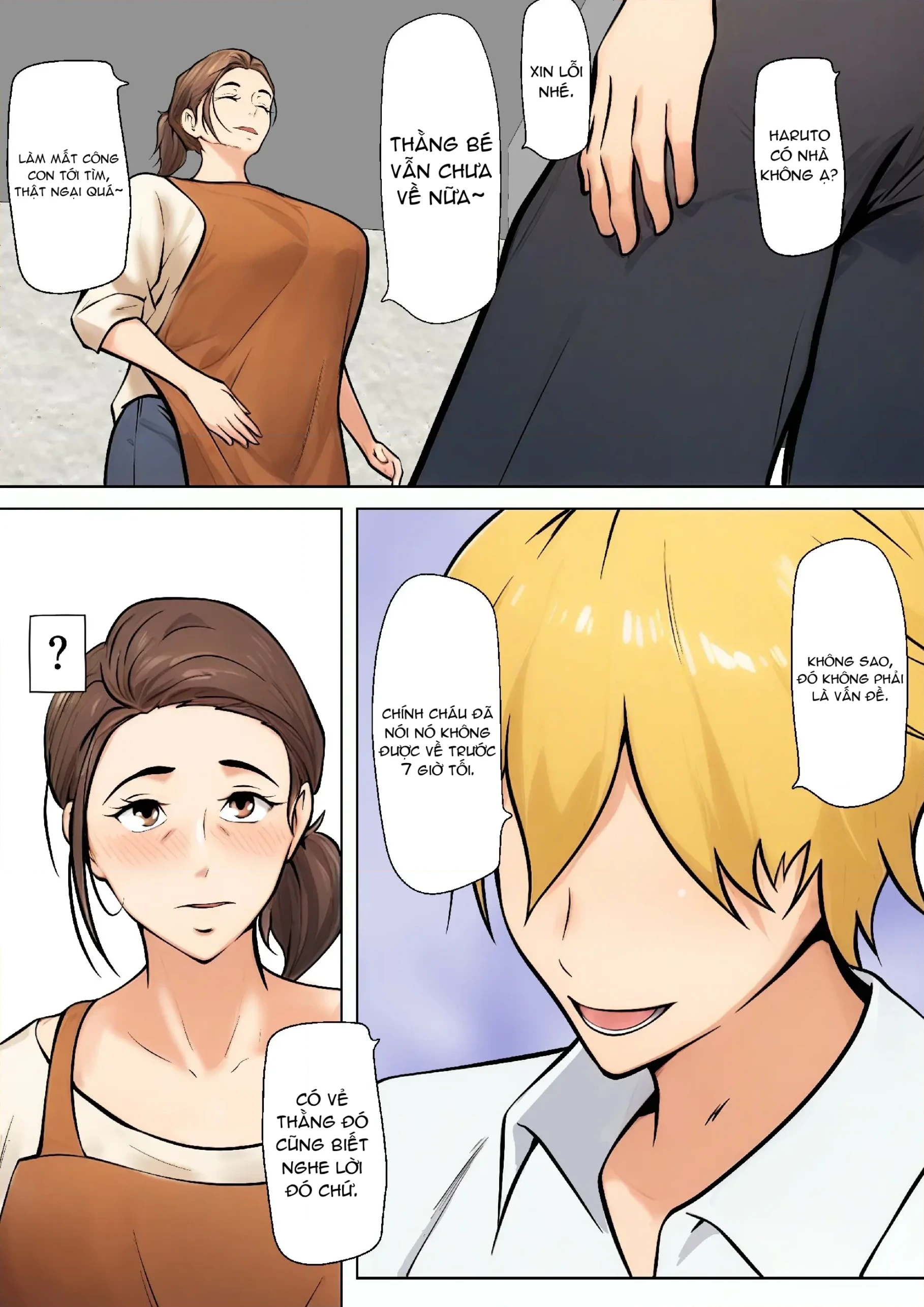 HentaiVN.net - Ảnh 5 - Musuko no Tomodachi to no Giji Renai - Oneshot