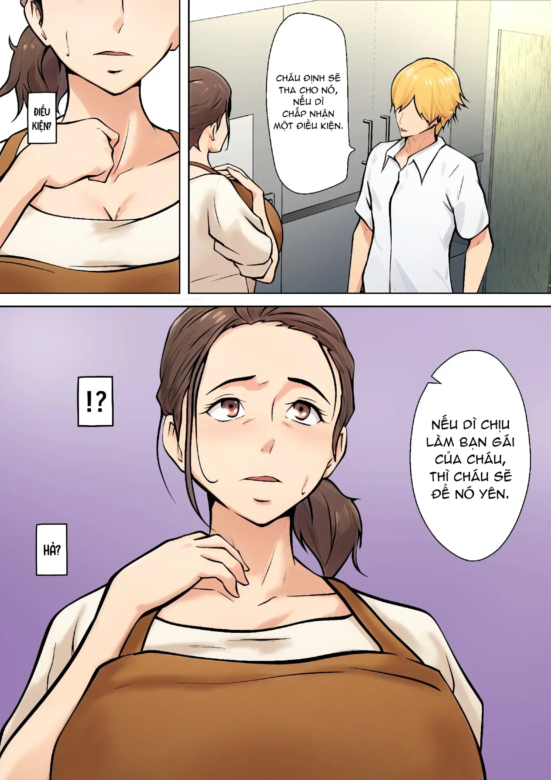 HentaiVN.net - Ảnh 9 - Musuko no Tomodachi to no Giji Renai - Oneshot