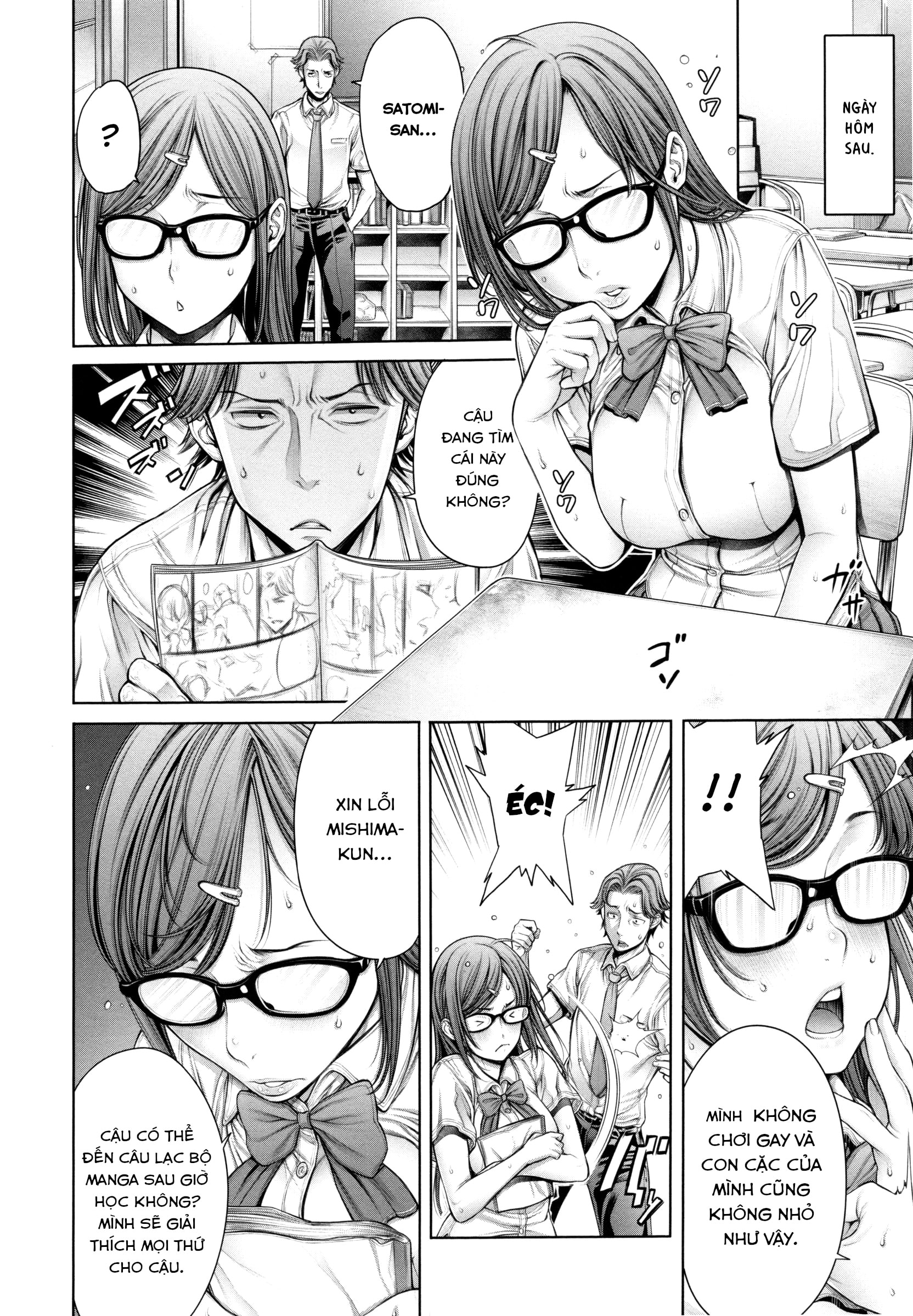 HentaiVN.net - Ảnh 6 - School Caste - Chap 3 Cuộc đời nở hoa