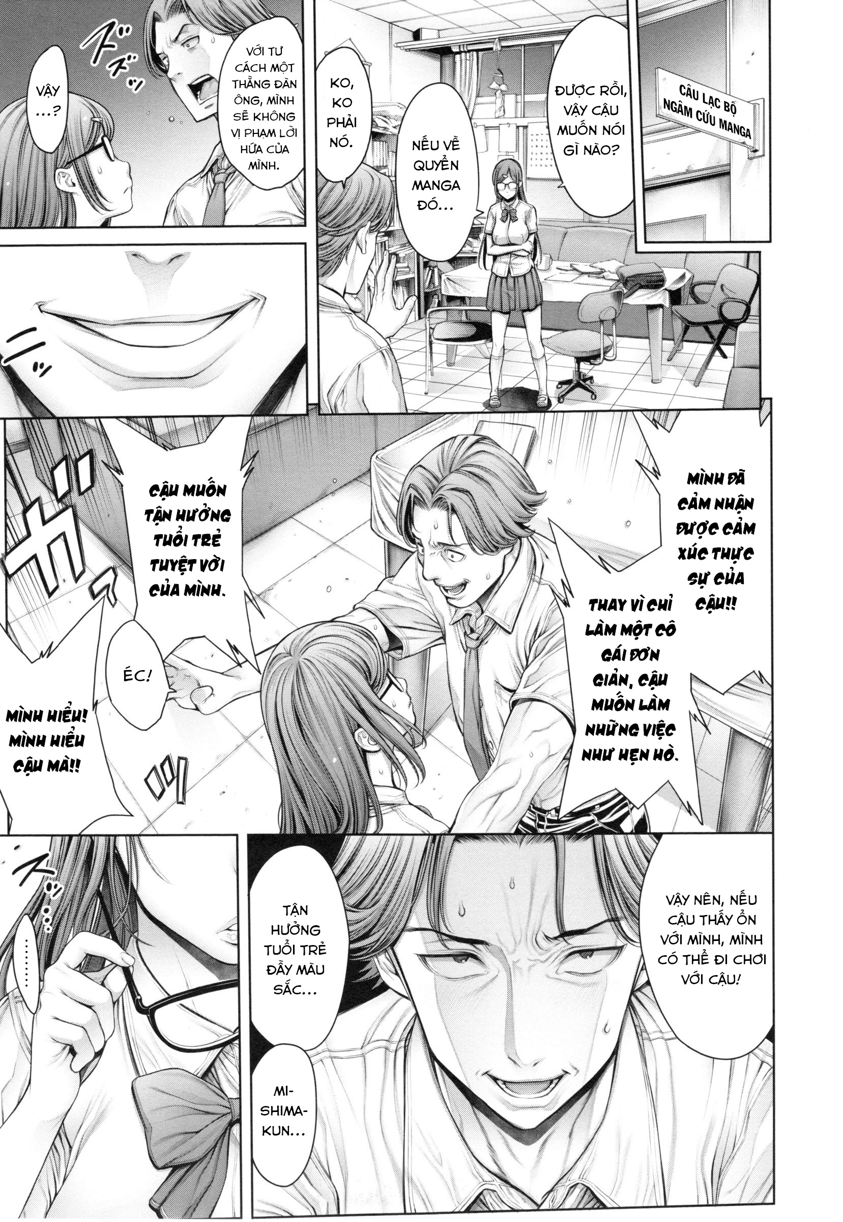 HentaiVN.net - Ảnh 5 - School Caste - Chap 4 tỏ tình