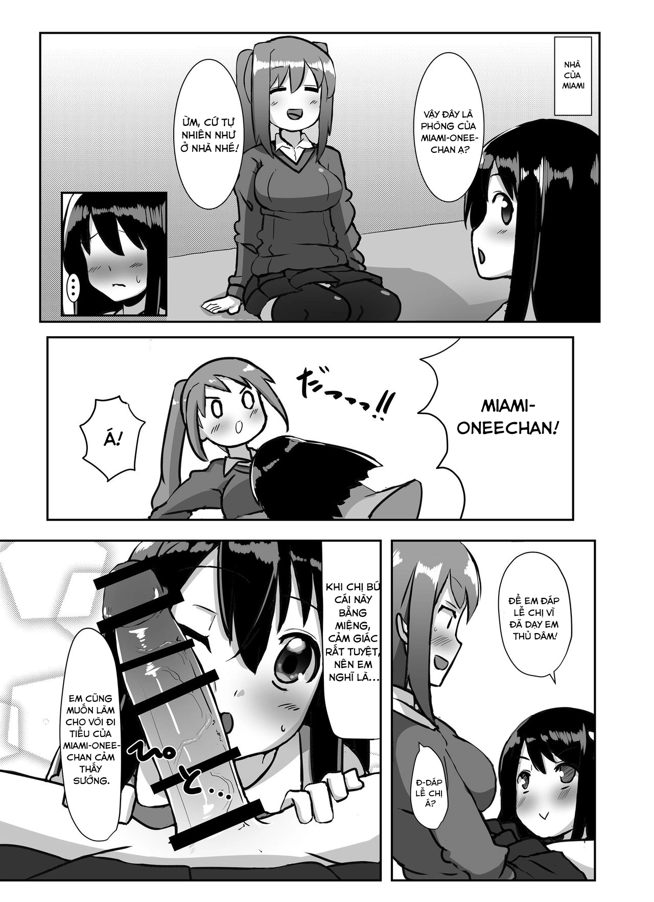 HentaiVN.net - Ảnh 13 - Futanari Musume ga Deattara - Chapter 2 - Thợ Săn Trẻ Em