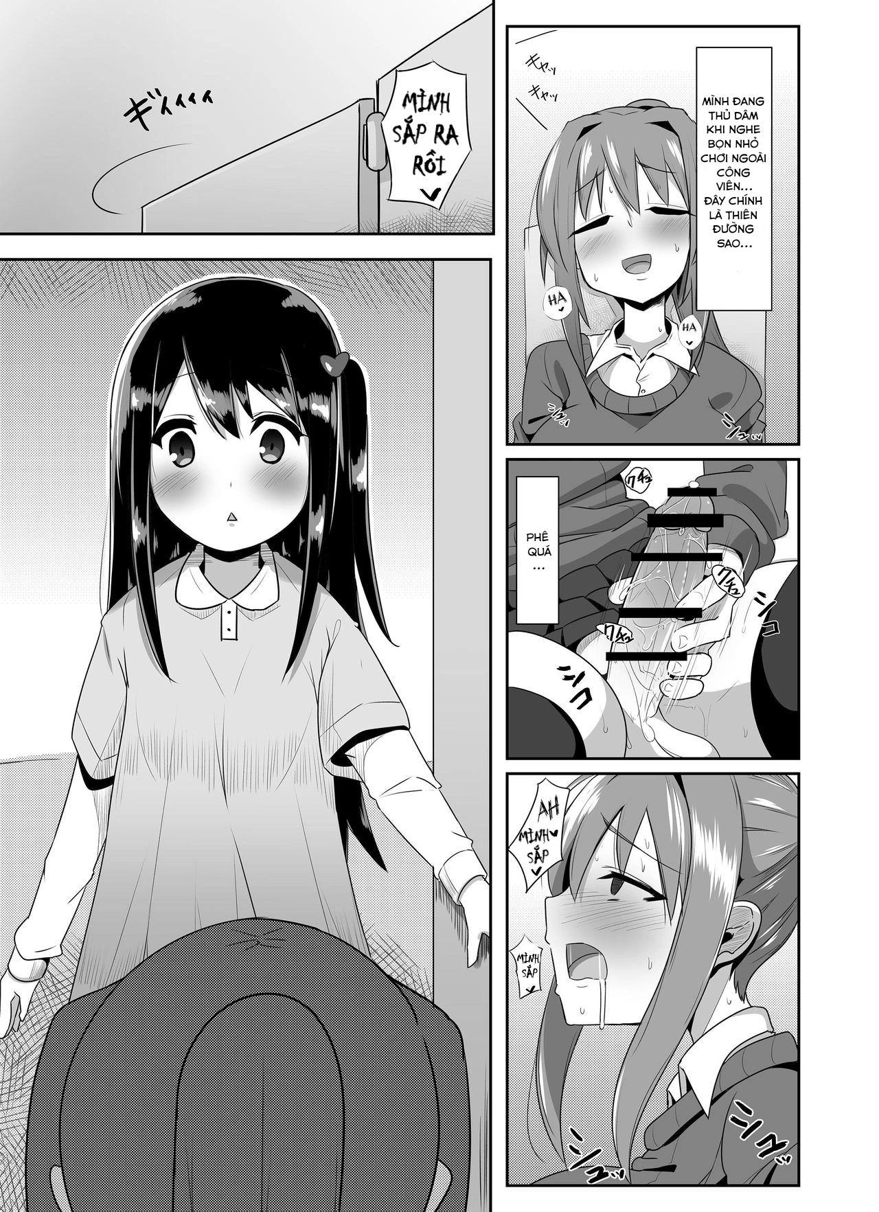 HentaiVN.net - Ảnh 3 - Futanari Musume ga Deattara - Chapter 2 - Thợ Săn Trẻ Em