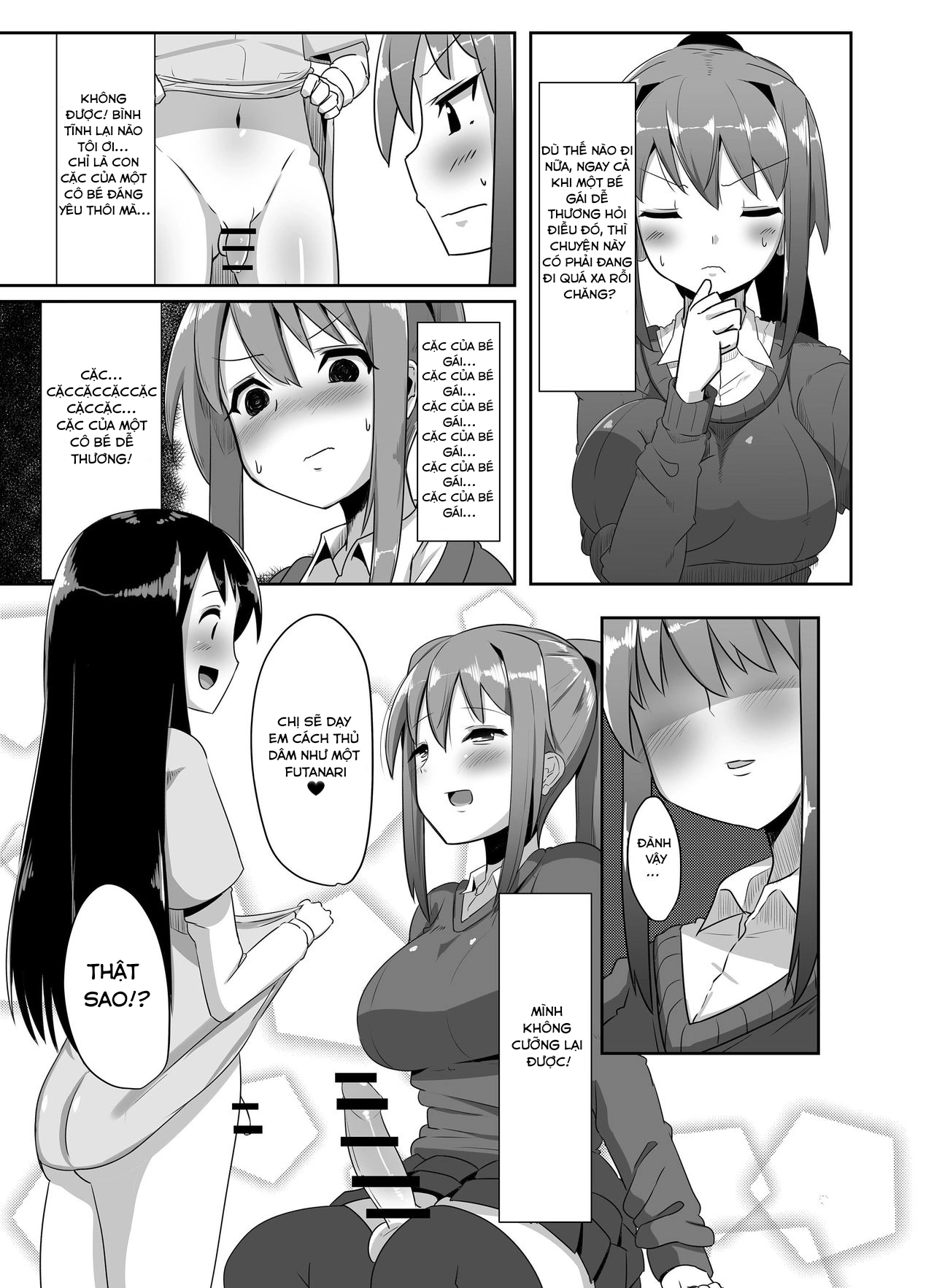 HentaiVN.net - Ảnh 7 - Futanari Musume ga Deattara - Chapter 2 - Thợ Săn Trẻ Em