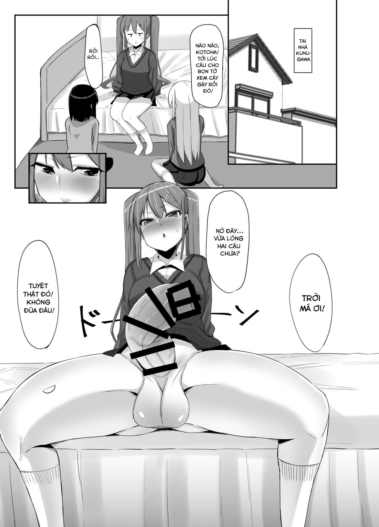 HentaiVN.net - Ảnh 13 - Futanari Musume ga Deattara - Chapter 3 - Tình Đồng Chí[End]