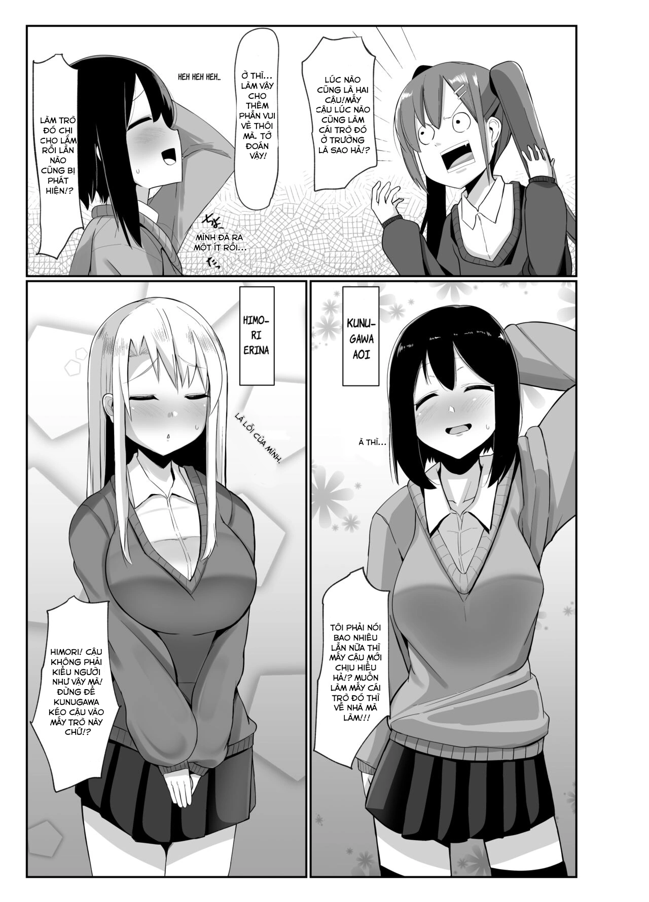 HentaiVN.net - Ảnh 4 - Futanari Musume ga Deattara - Chapter 3 - Tình Đồng Chí[End]
