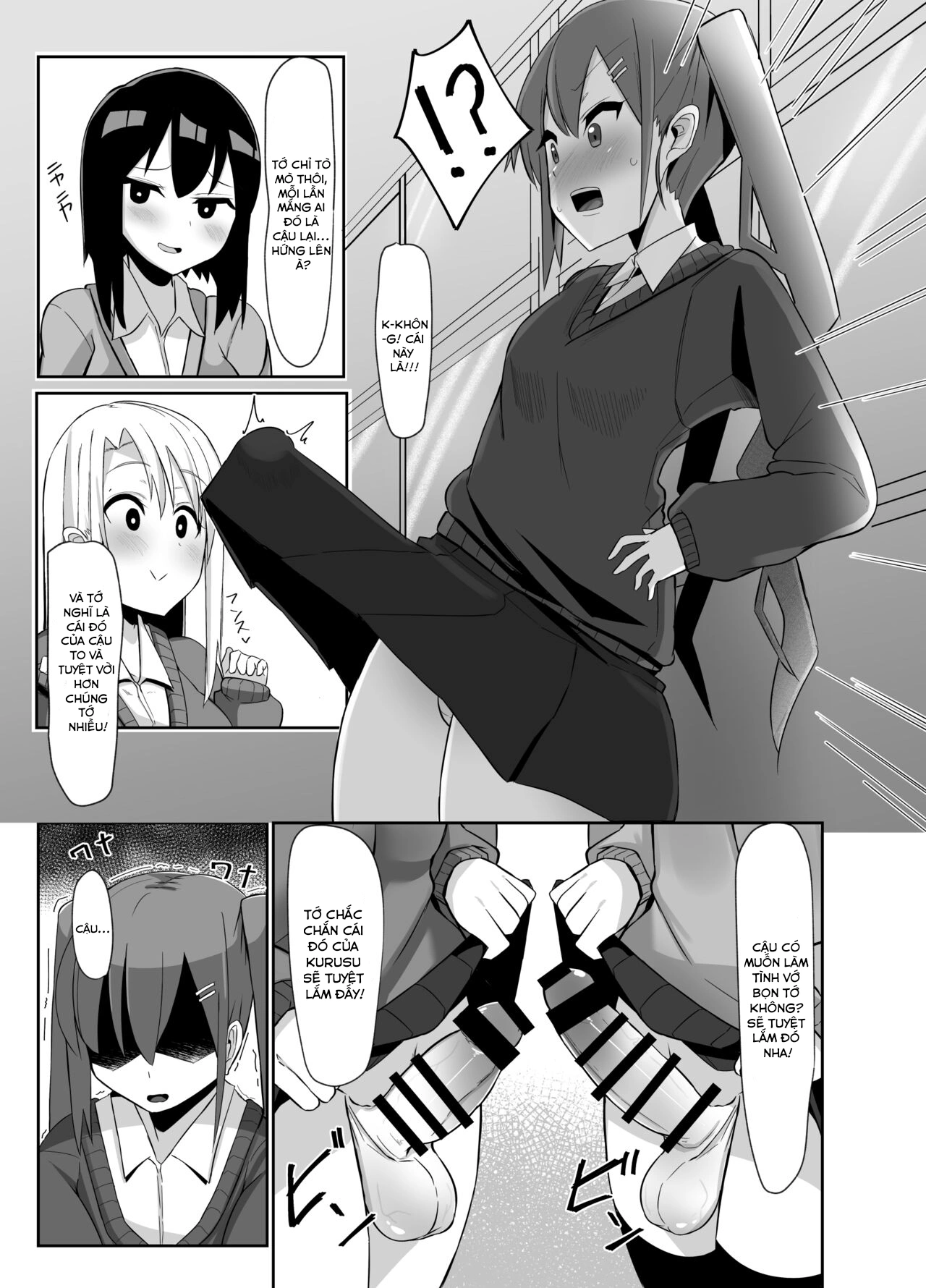 HentaiVN.net - Ảnh 5 - Futanari Musume ga Deattara - Chapter 3 - Tình Đồng Chí[End]