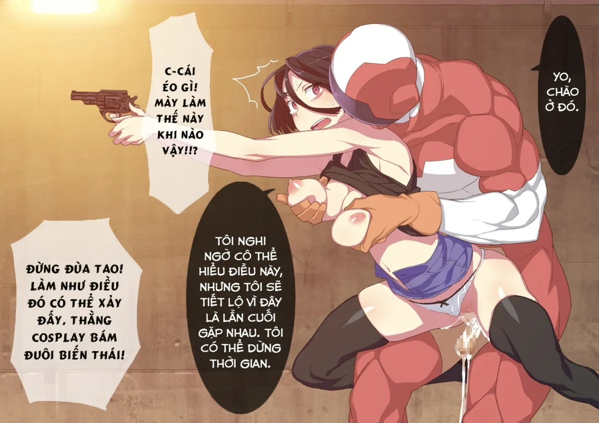 HentaiVN.net - Ảnh 13 - Siêu nhân thời gian. [Stopman The Iron-Fist Of Justice] - Chap 5 - [END]
