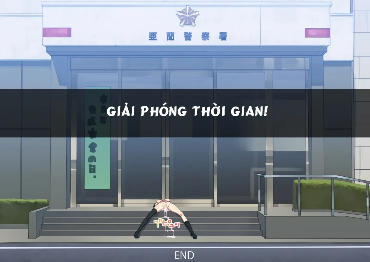 HentaiVN.net - Ảnh 25 - Siêu nhân thời gian. [Stopman The Iron-Fist Of Justice] - Chap 5 - [END]