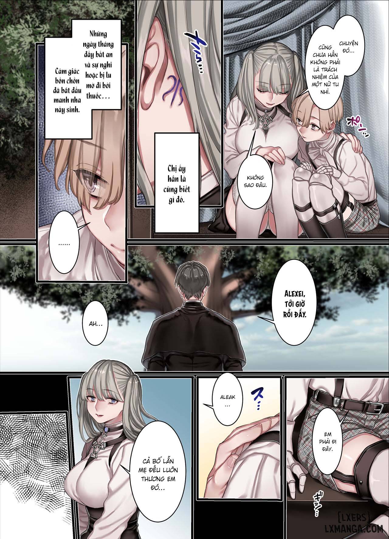 HentaiVN.net - Ảnh 42 - Giáo hội L và Gia đình Dị giáo [L Kyoukai to Itansha Ikka] - Oneshot