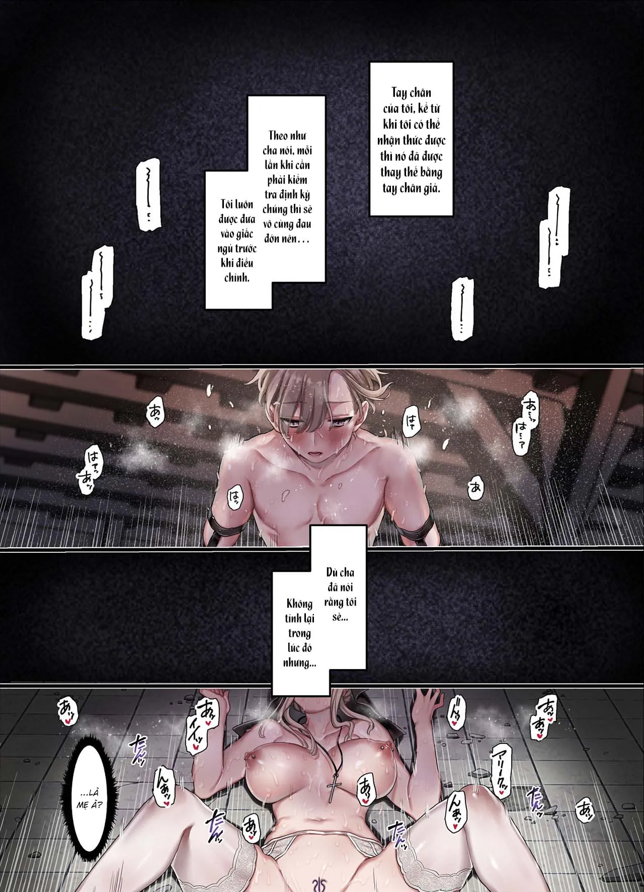 HentaiVN.net - Ảnh 10 - Giáo hội L và Gia đình Dị giáo [L Kyoukai to Itansha Ikka] - Chap 3