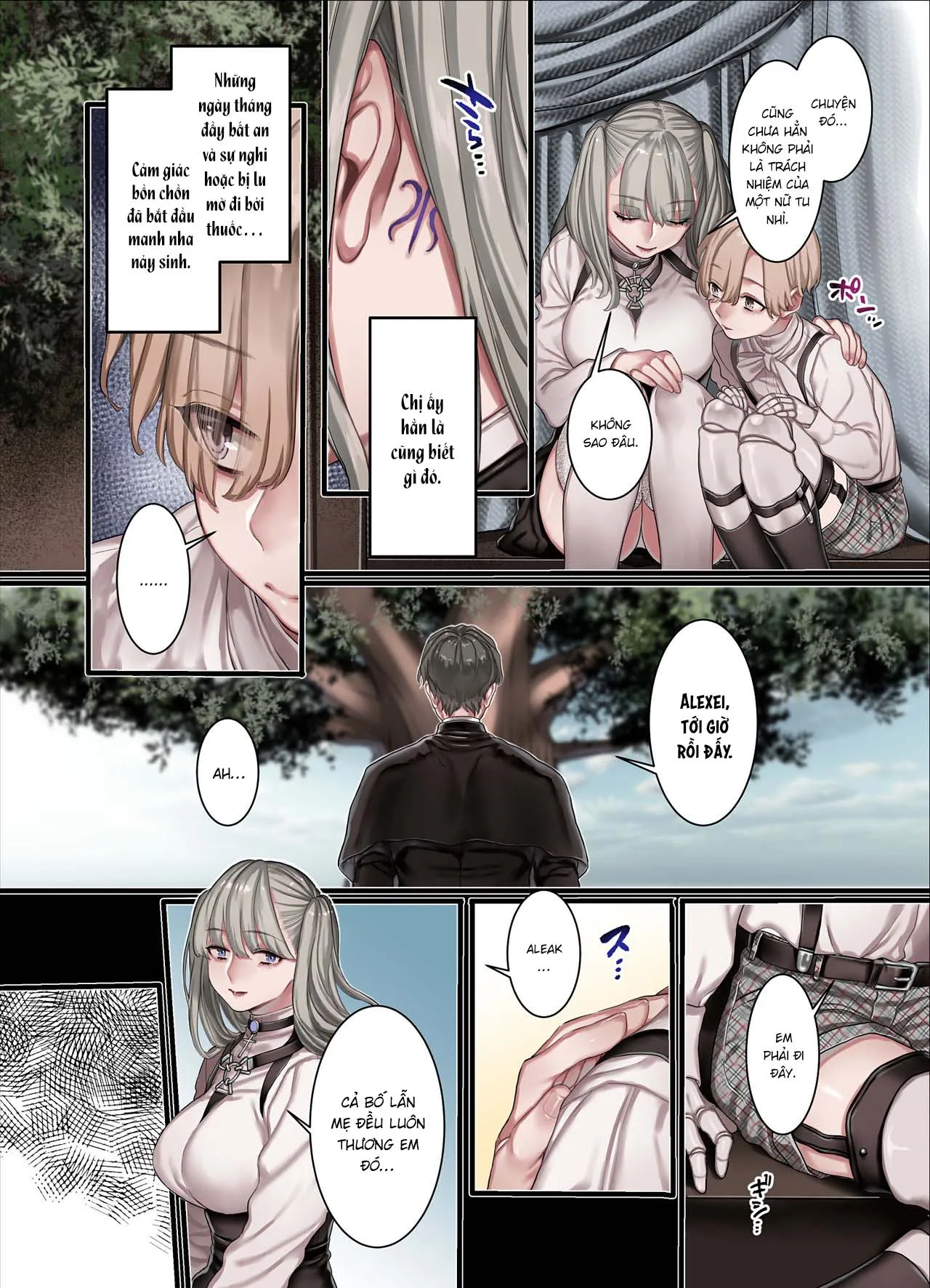 HentaiVN.net - Ảnh 9 - Giáo hội L và Gia đình Dị giáo [L Kyoukai to Itansha Ikka] - Chap 3
