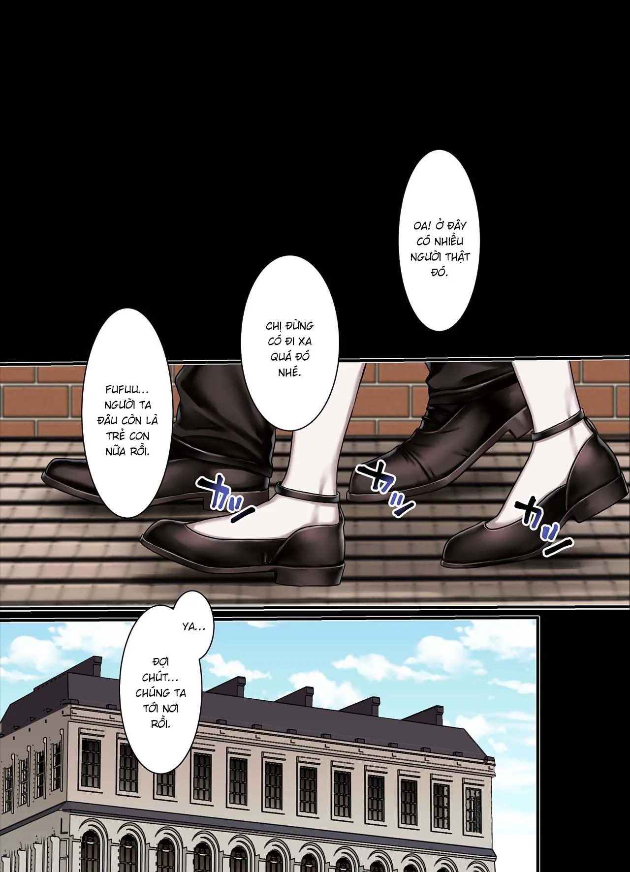 HentaiVN.net - Ảnh 27 - Giáo hội L và Gia đình Dị giáo [L Kyoukai to Itansha Ikka] - Chap 4