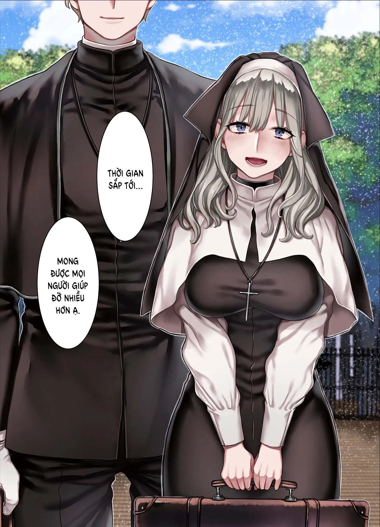 HentaiVN.net - Ảnh 28 - Giáo hội L và Gia đình Dị giáo [L Kyoukai to Itansha Ikka] - Chap 4