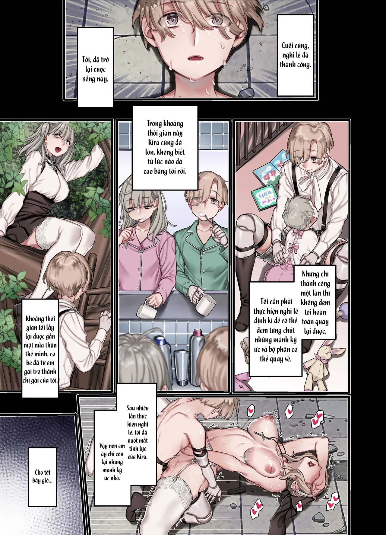 HentaiVN.net - Ảnh 6 - Giáo hội L và Gia đình Dị giáo [L Kyoukai to Itansha Ikka] - Chap 4