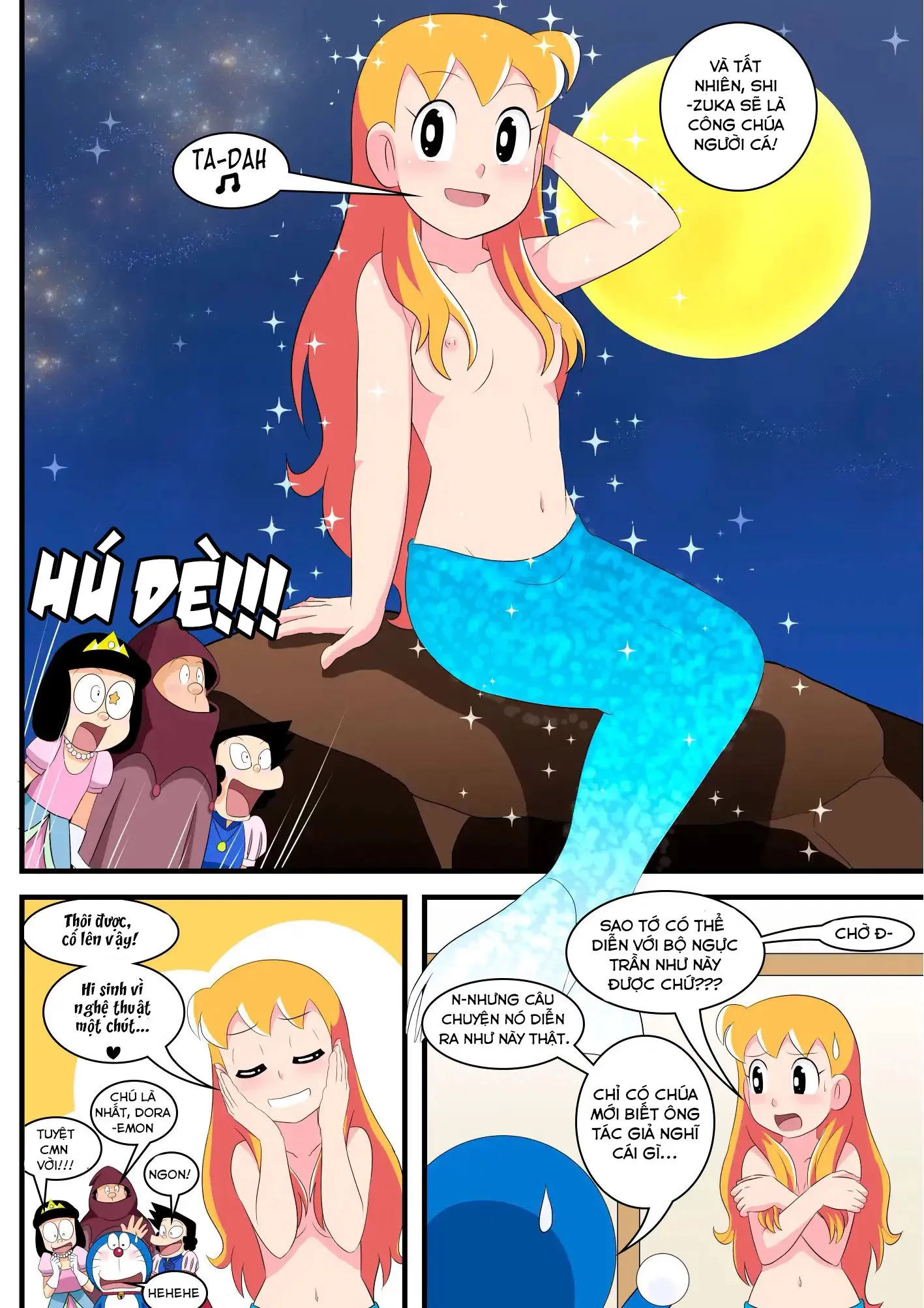 HentaiVN.net - Ảnh 4 - IF- Siêu phẩm Doraemon [Doraemon 210] - Sự cố sân khấu của Doraemon (part 1)