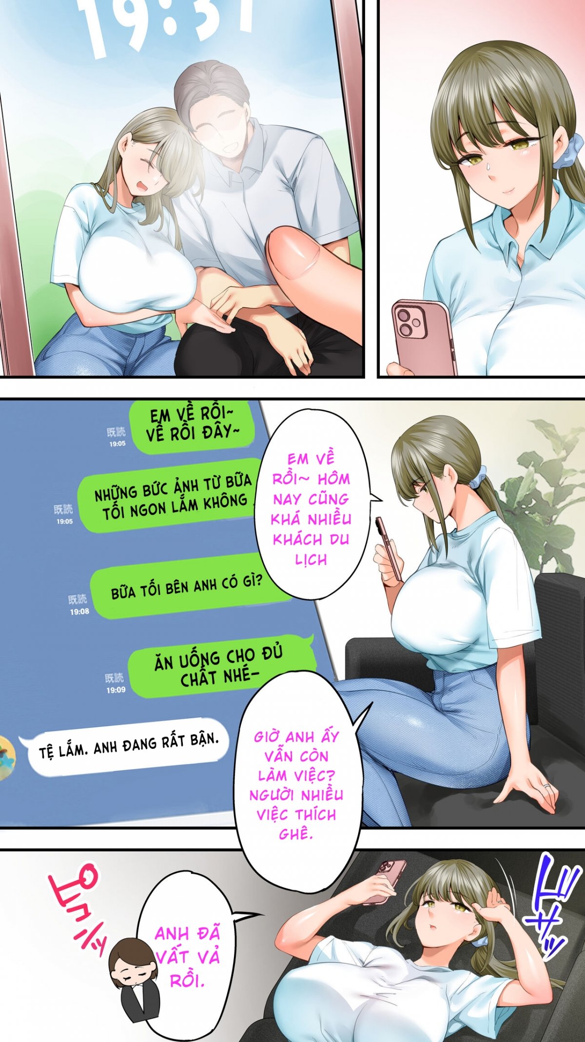 HentaiVN.net - Ảnh 30 - Panpan Travelers Kochi Shuudan Rape Ryokou - Part 1