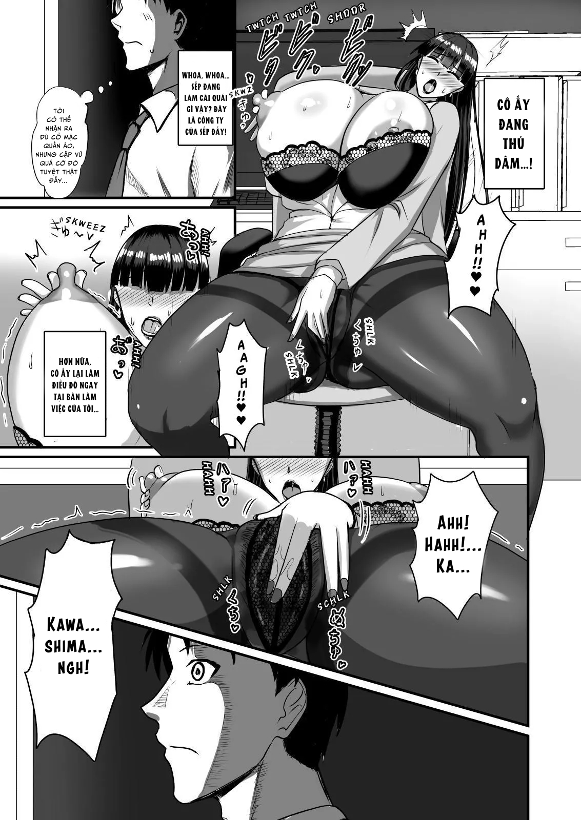 HentaiVN.net - Ảnh 16 - Jishou Otoko Irazu no Onna Joushi ga Ore o Okazu ni Shiteita Node - Oneshot