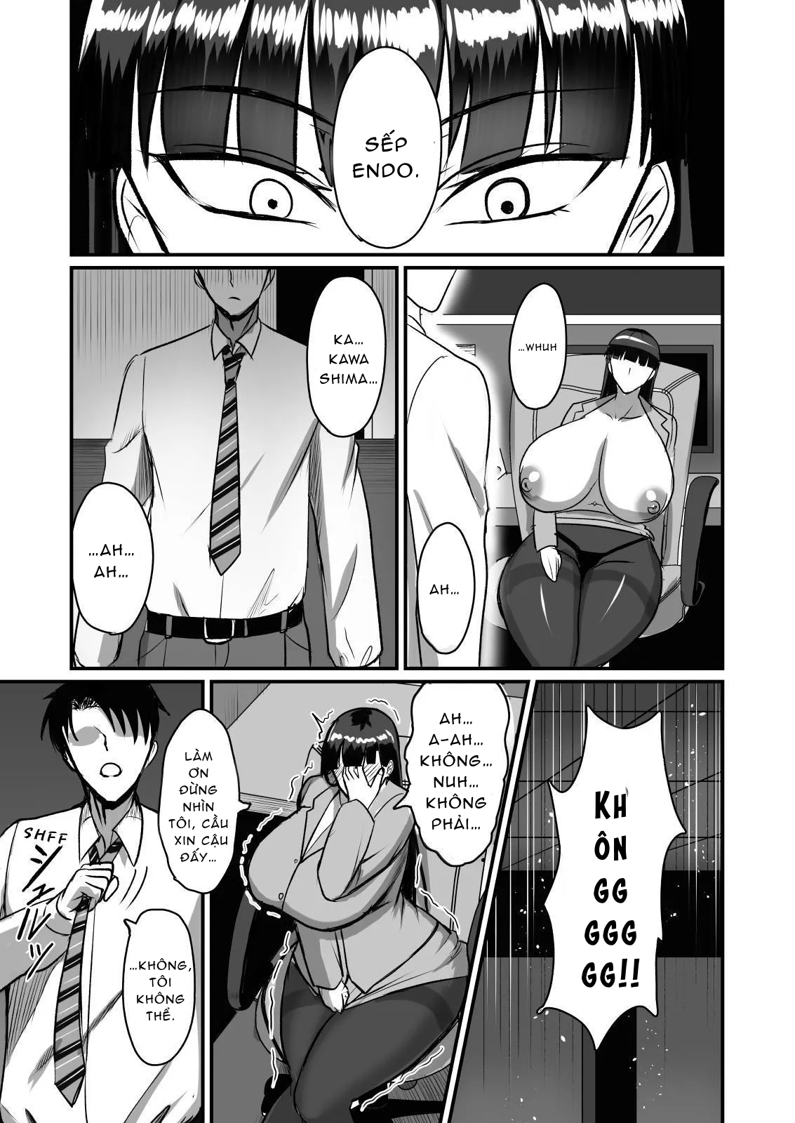 HentaiVN.net - Ảnh 19 - Jishou Otoko Irazu no Onna Joushi ga Ore o Okazu ni Shiteita Node - Oneshot