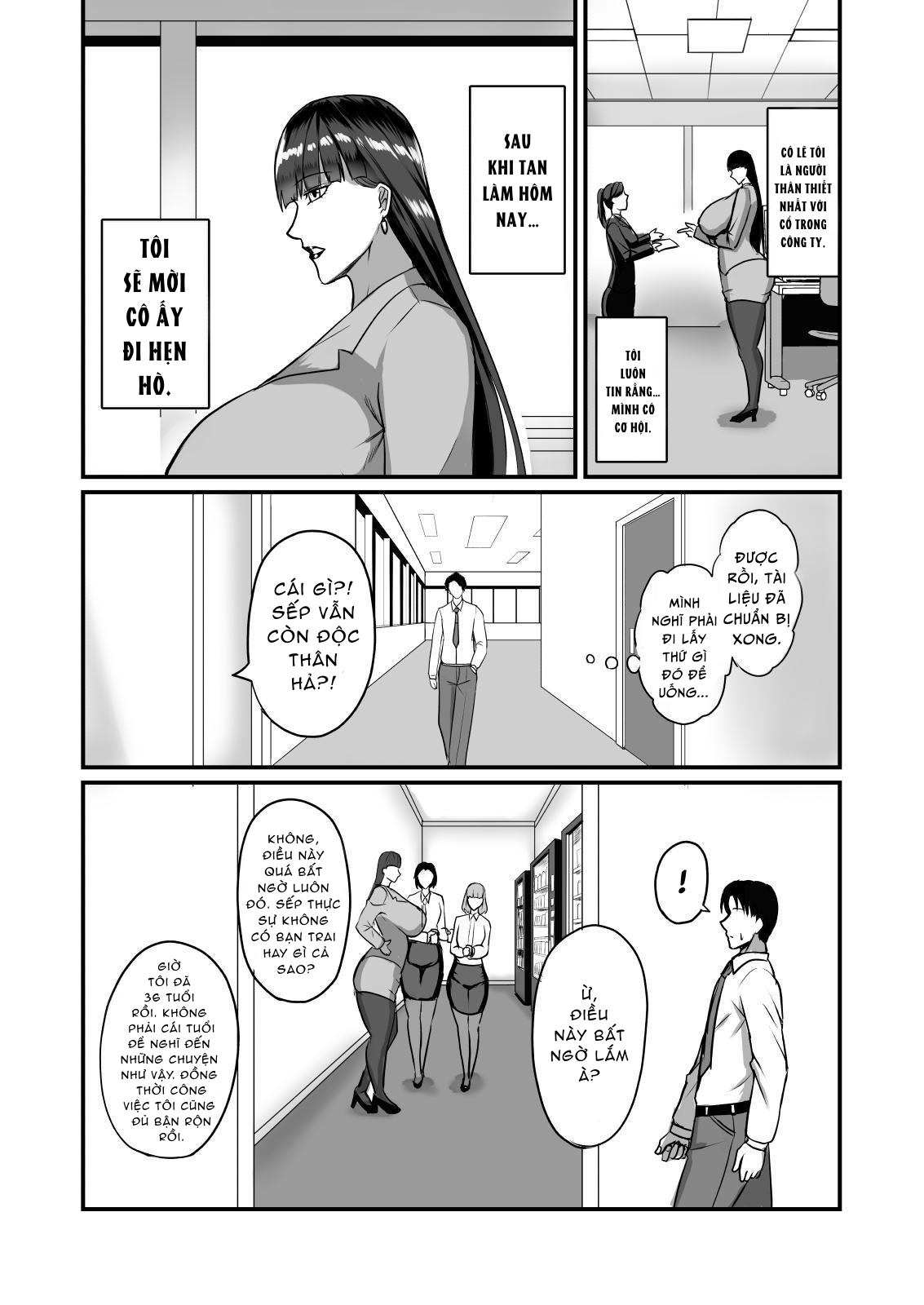 HentaiVN.net - Ảnh 7 - Jishou Otoko Irazu no Onna Joushi ga Ore o Okazu ni Shiteita Node - Oneshot
