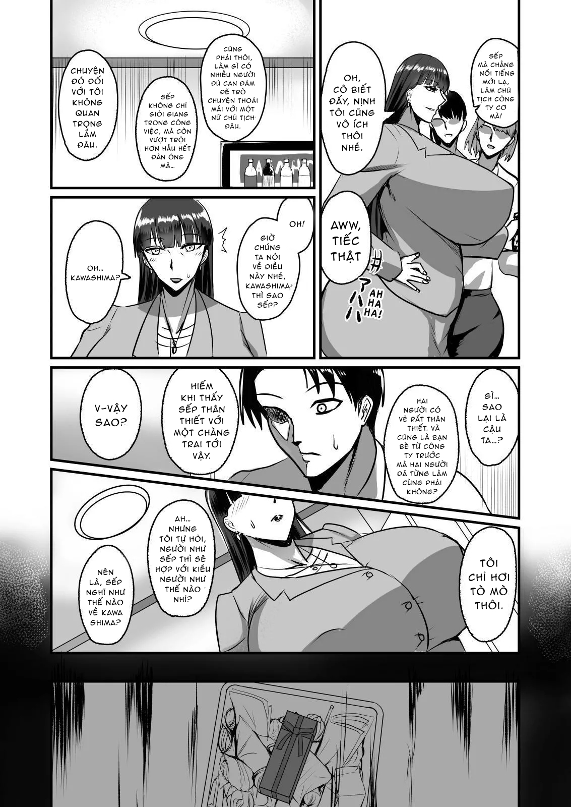 HentaiVN.net - Ảnh 8 - Jishou Otoko Irazu no Onna Joushi ga Ore o Okazu ni Shiteita Node - Oneshot