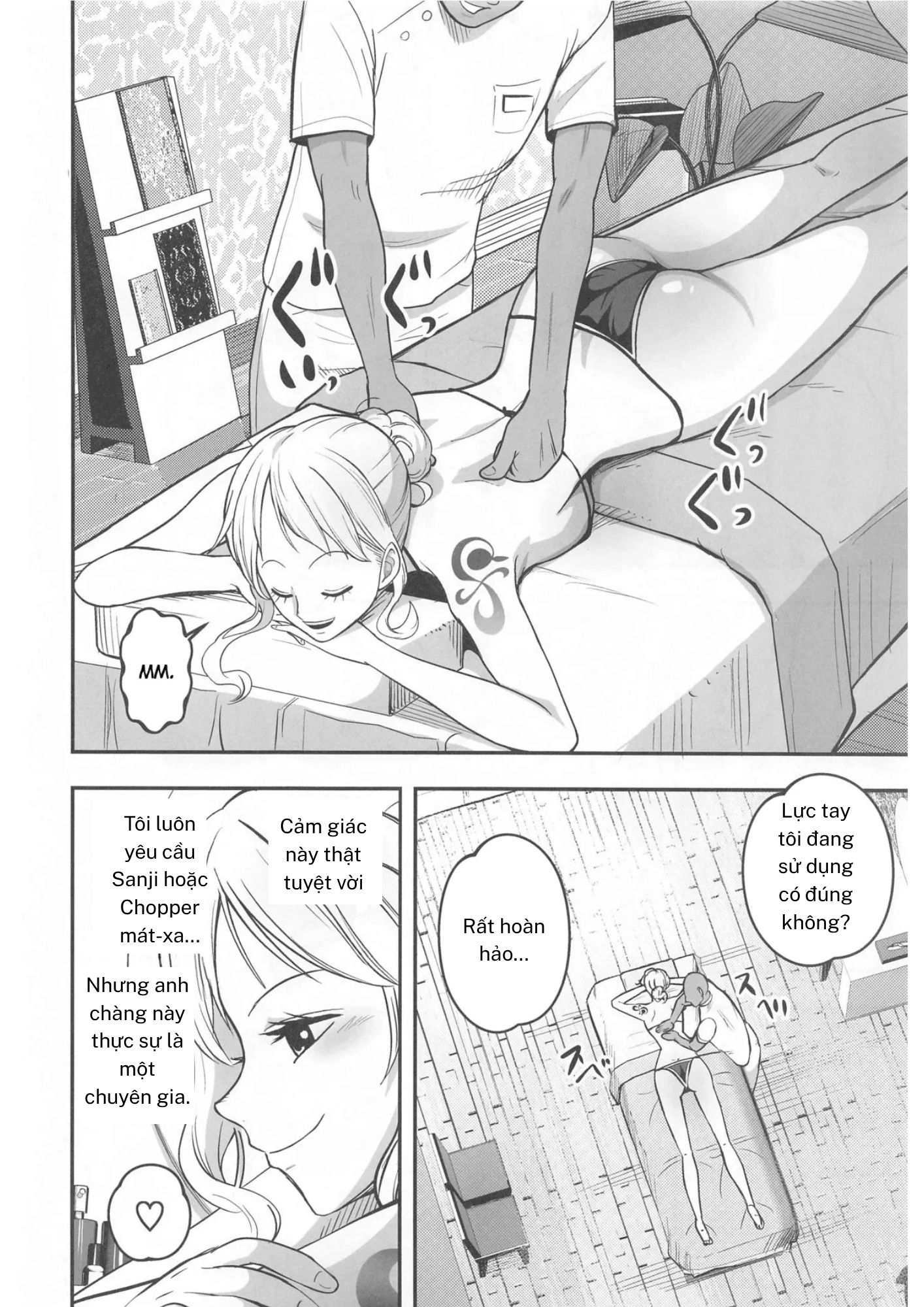 HentaiVN.net - Ảnh 4 - Nami đi Massage - Oneshot