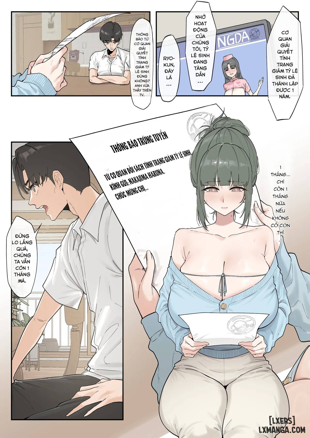 HentaiVN.net - Ảnh 5 - 少子化対策未来庁・陽菜編（1) + (2) - Chap 1.