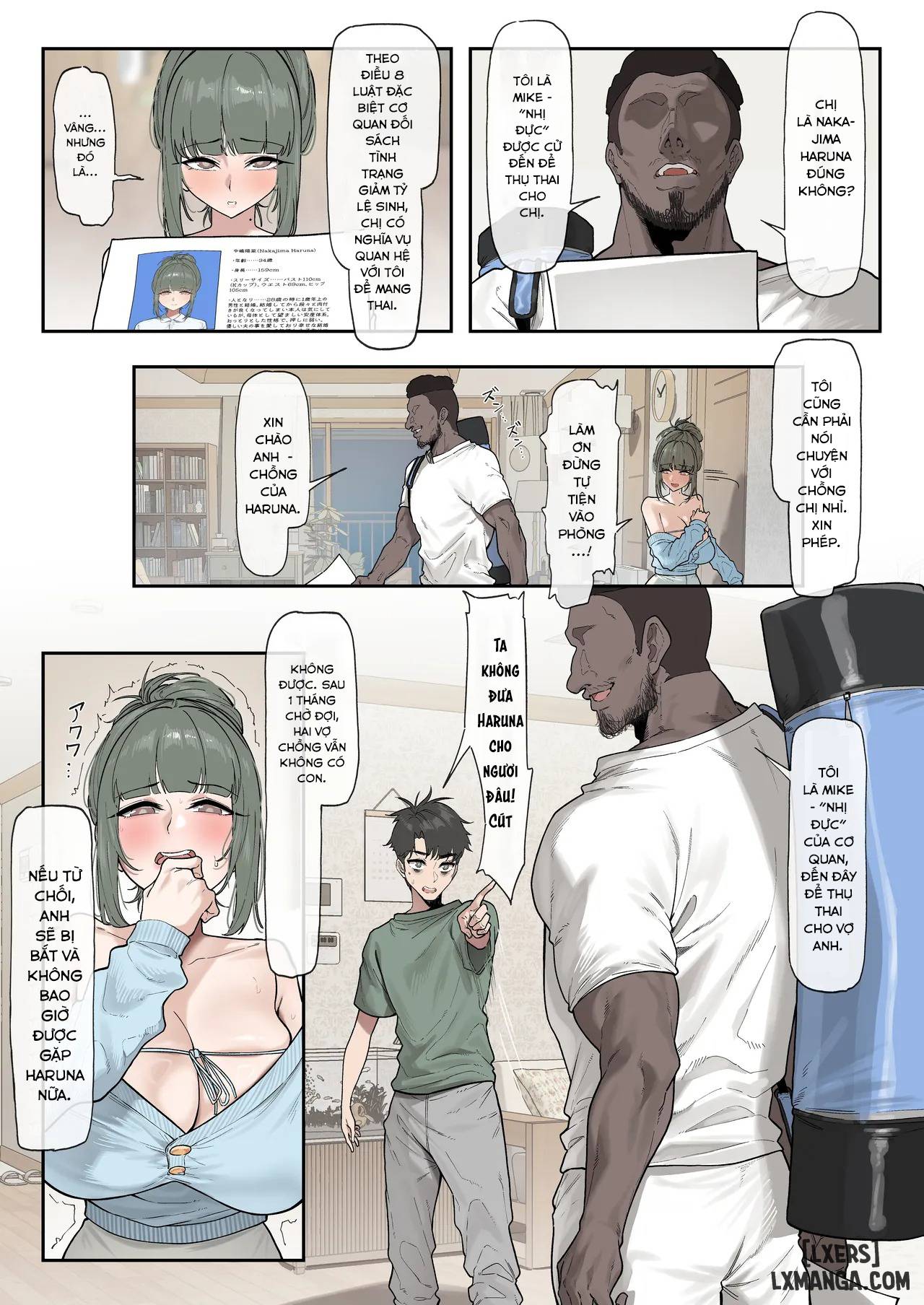 HentaiVN.net - Ảnh 8 - 少子化対策未来庁・陽菜編（1) + (2) - Chap 1.