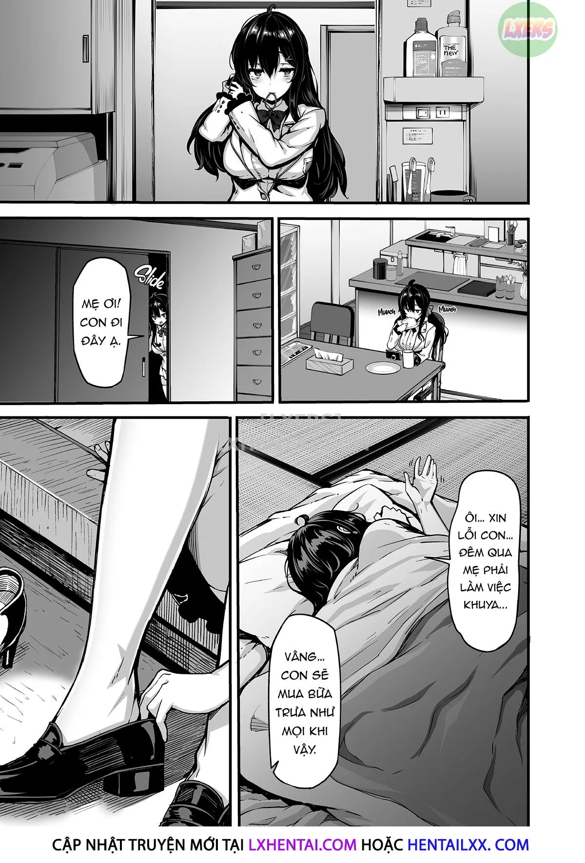 HentaiVN.net - Ảnh 10 - Nonohara Yuzuka No Himitsu No Haishin - Chap 1