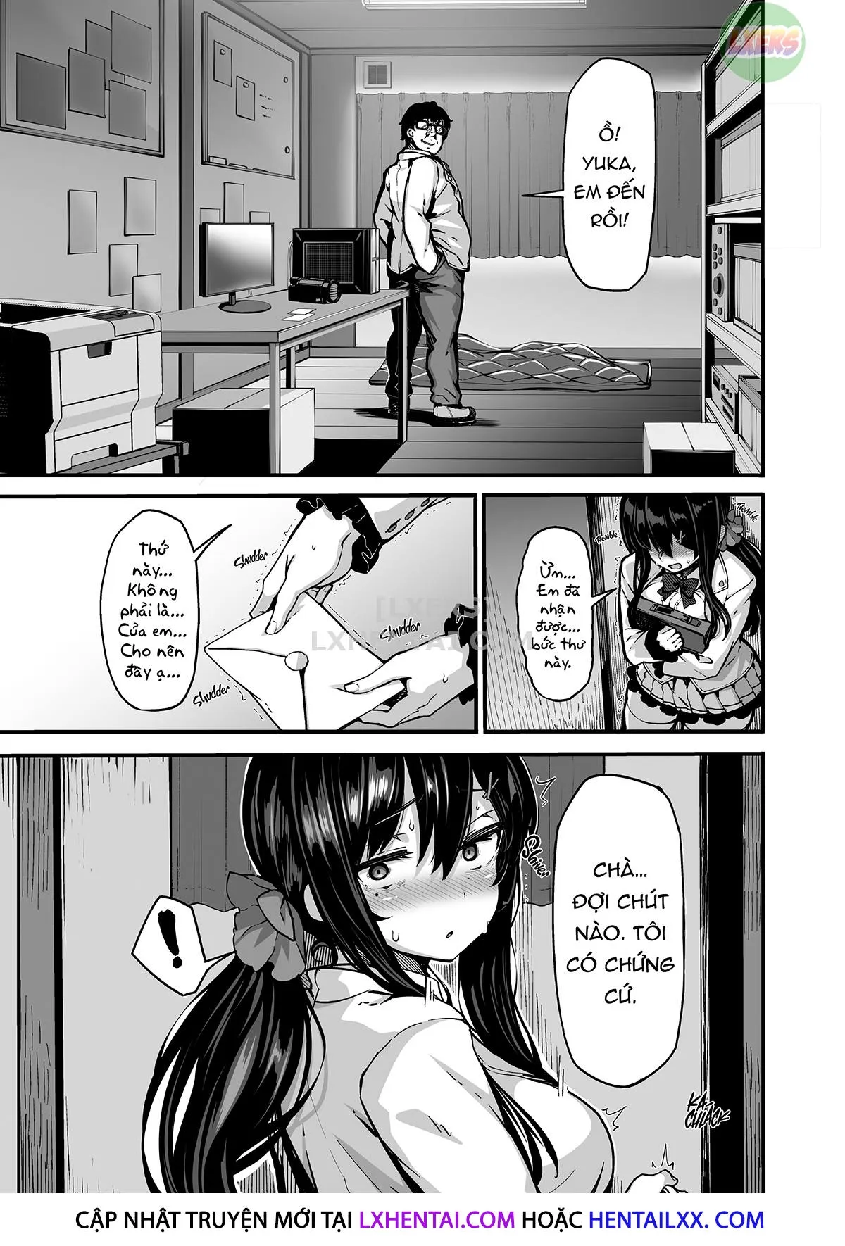 HentaiVN.net - Ảnh 14 - Nonohara Yuzuka No Himitsu No Haishin - Chap 1