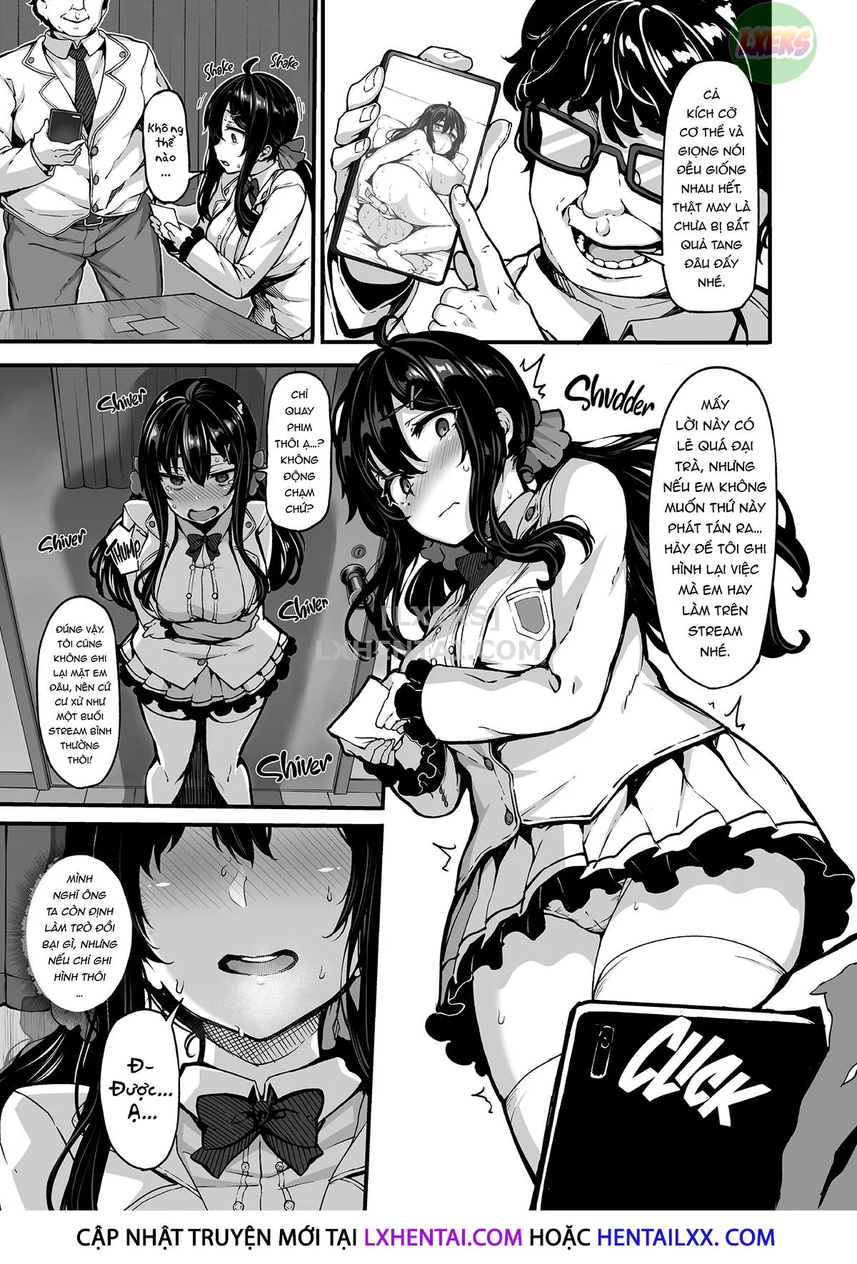 HentaiVN.net - Ảnh 16 - Nonohara Yuzuka No Himitsu No Haishin - Chap 1