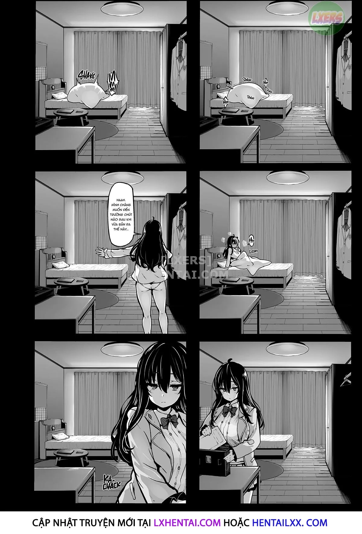 HentaiVN.net - Ảnh 9 - Nonohara Yuzuka No Himitsu No Haishin - Chap 1