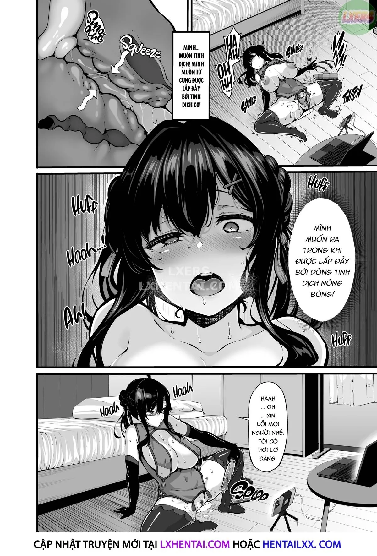 HentaiVN.net - Ảnh 8 - Nonohara Yuzuka No Himitsu No Haishin - Chap 2