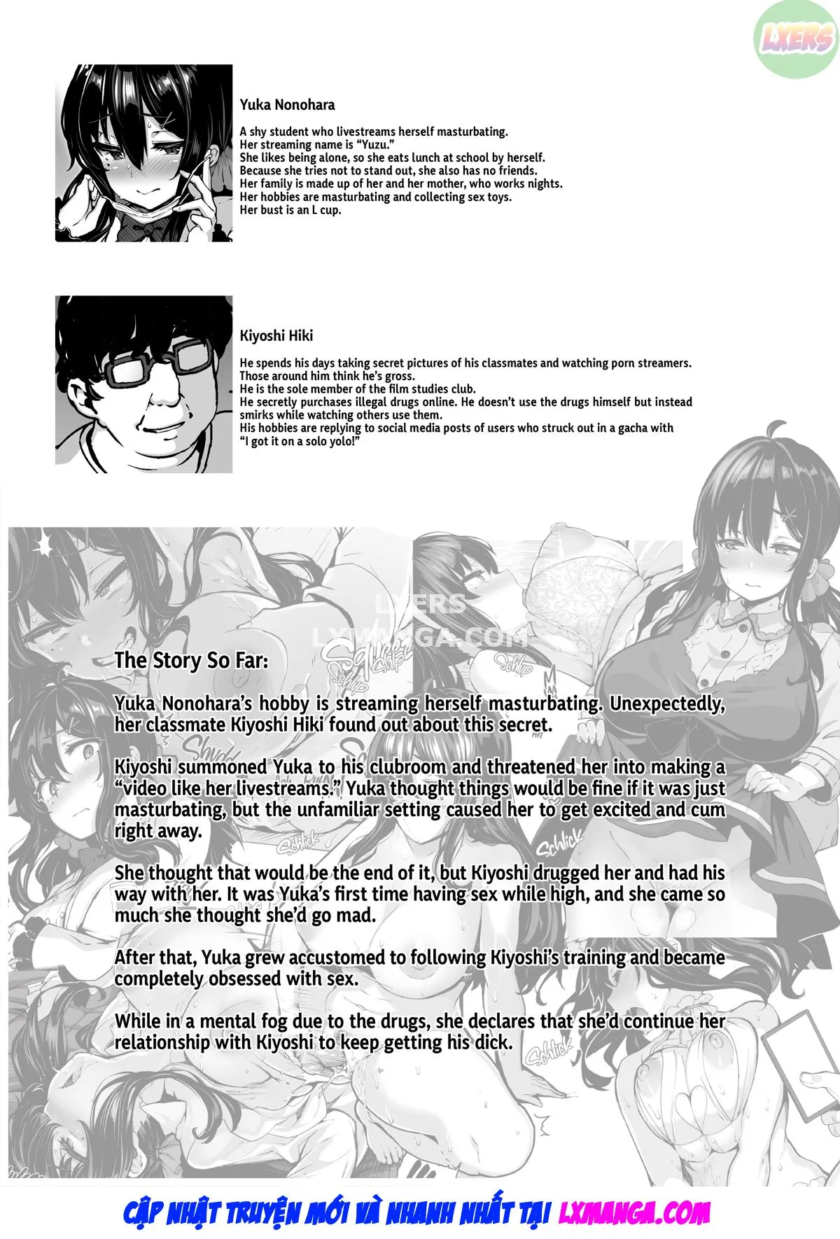 HentaiVN.net - Ảnh 3 - Nonohara Yuzuka No Himitsu No Haishin - Chap 3 - [END]