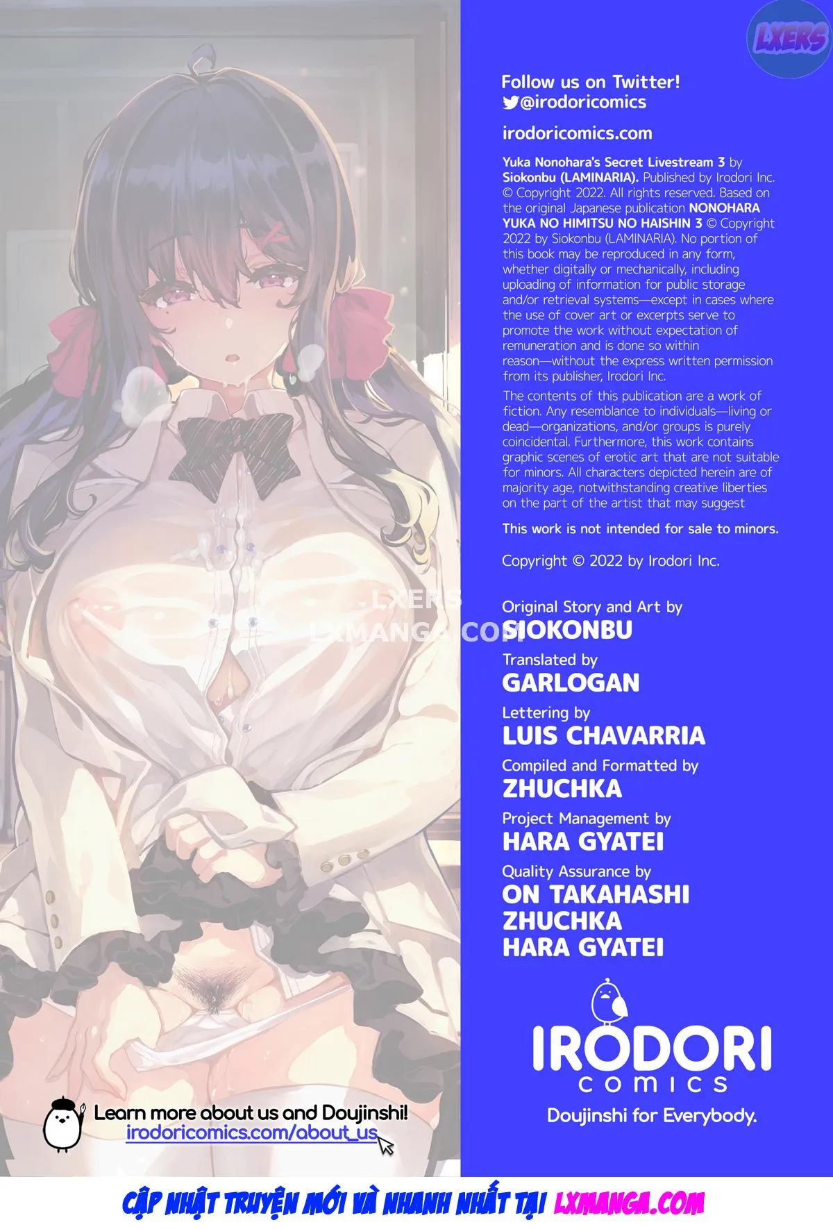 HentaiVN.net - Ảnh 36 - Nonohara Yuzuka No Himitsu No Haishin - Chap 3 - [END]